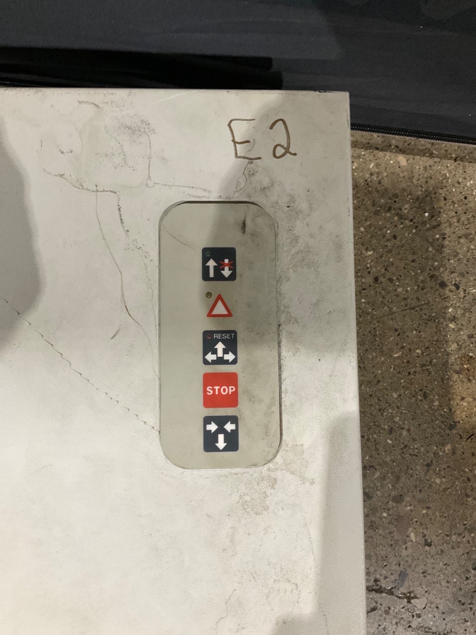 ALBANY Rapid Roll 3000 Control Panel USED 9