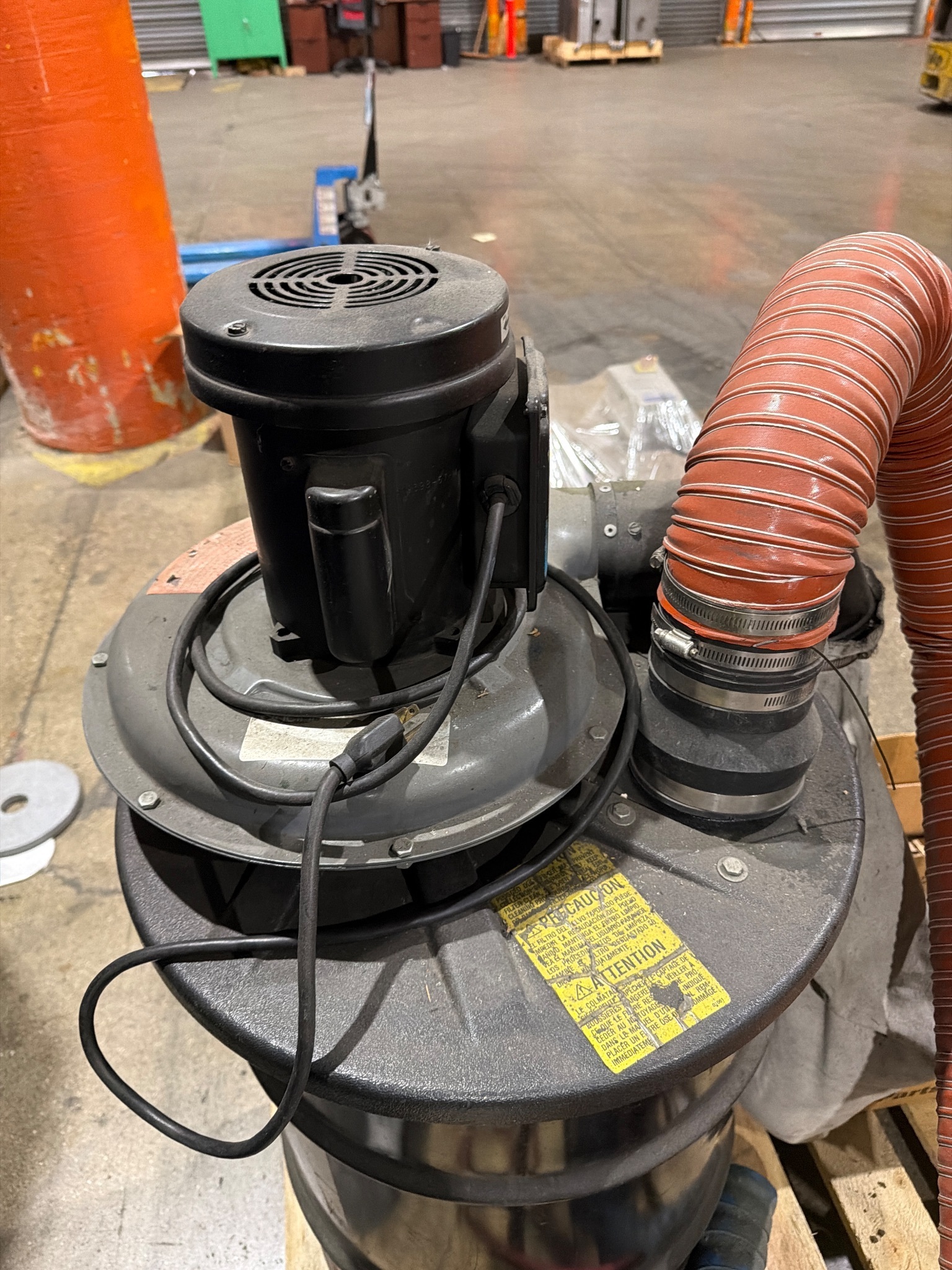 PORTER CABLE G4 4" x 48" Belt Grinder w/ Dust Collector USED 5