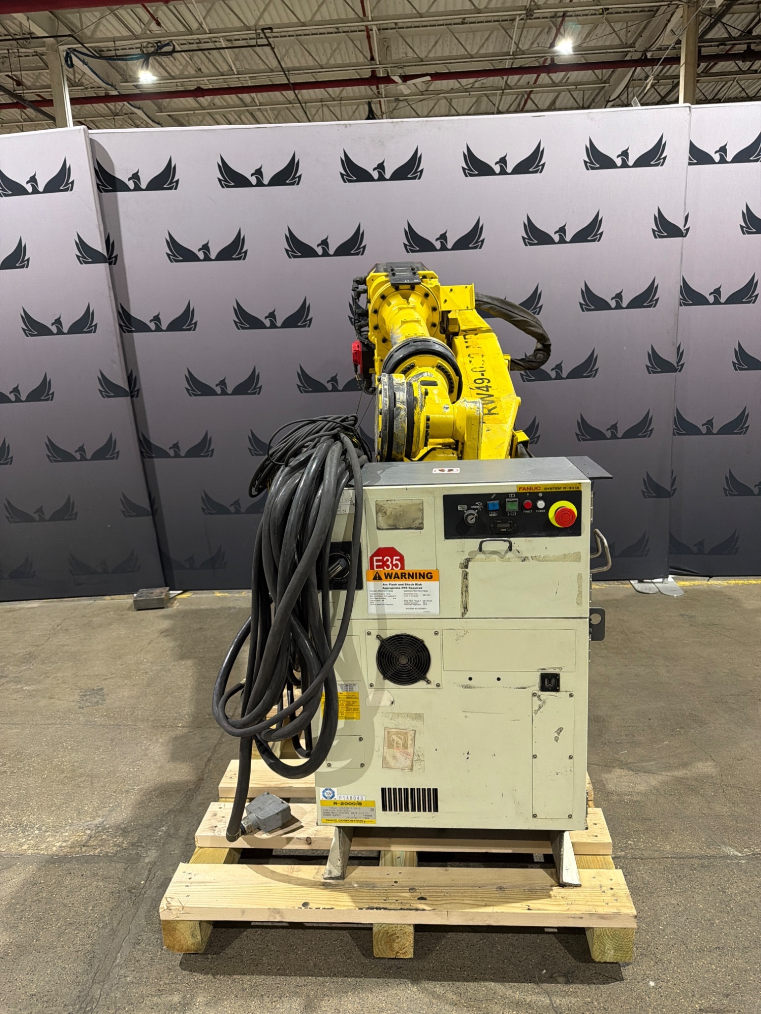 FANUC R-2000iB/210F Complete w/ R-30iB Controls USED 0