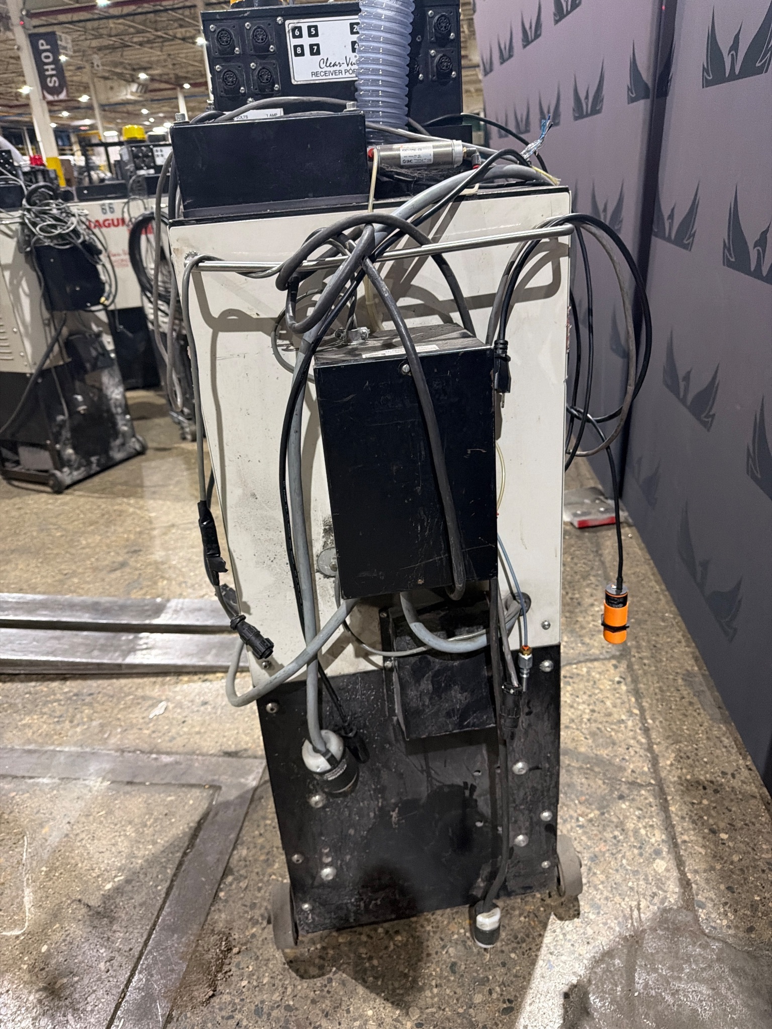 MAGUIRE MLS-580 CLEAR VU LOADING SYSTEM 5HP VACUUM LOADER USED 6