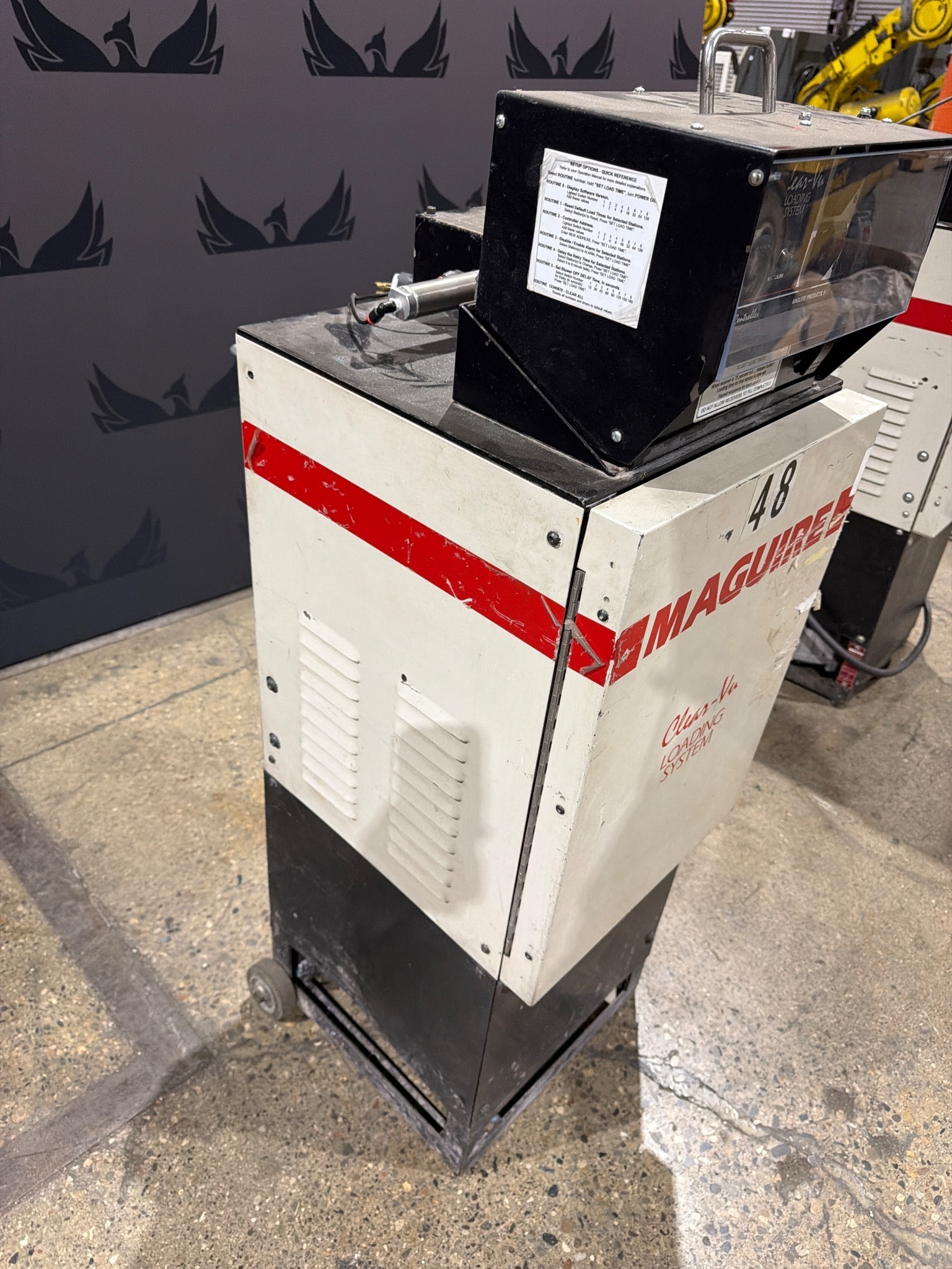 MAGUIRE MLS-580 CLEAR VU LOADING SYSTEM 5HP VACUUM LOADER USED 1