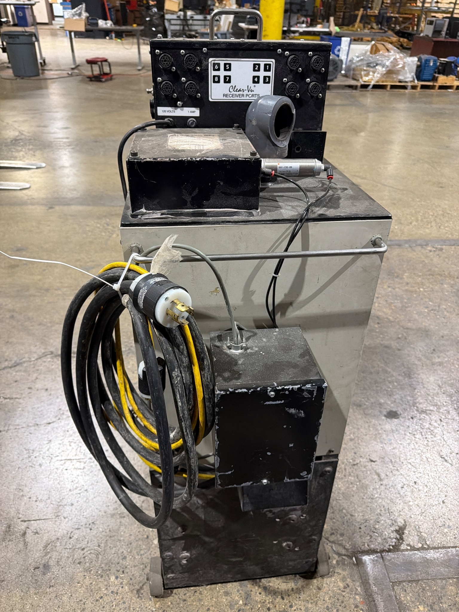 MAGUIRE MLS-580 CLEAR VU LOADING SYSTEM 5HP VACUUM LOADER USED 3
