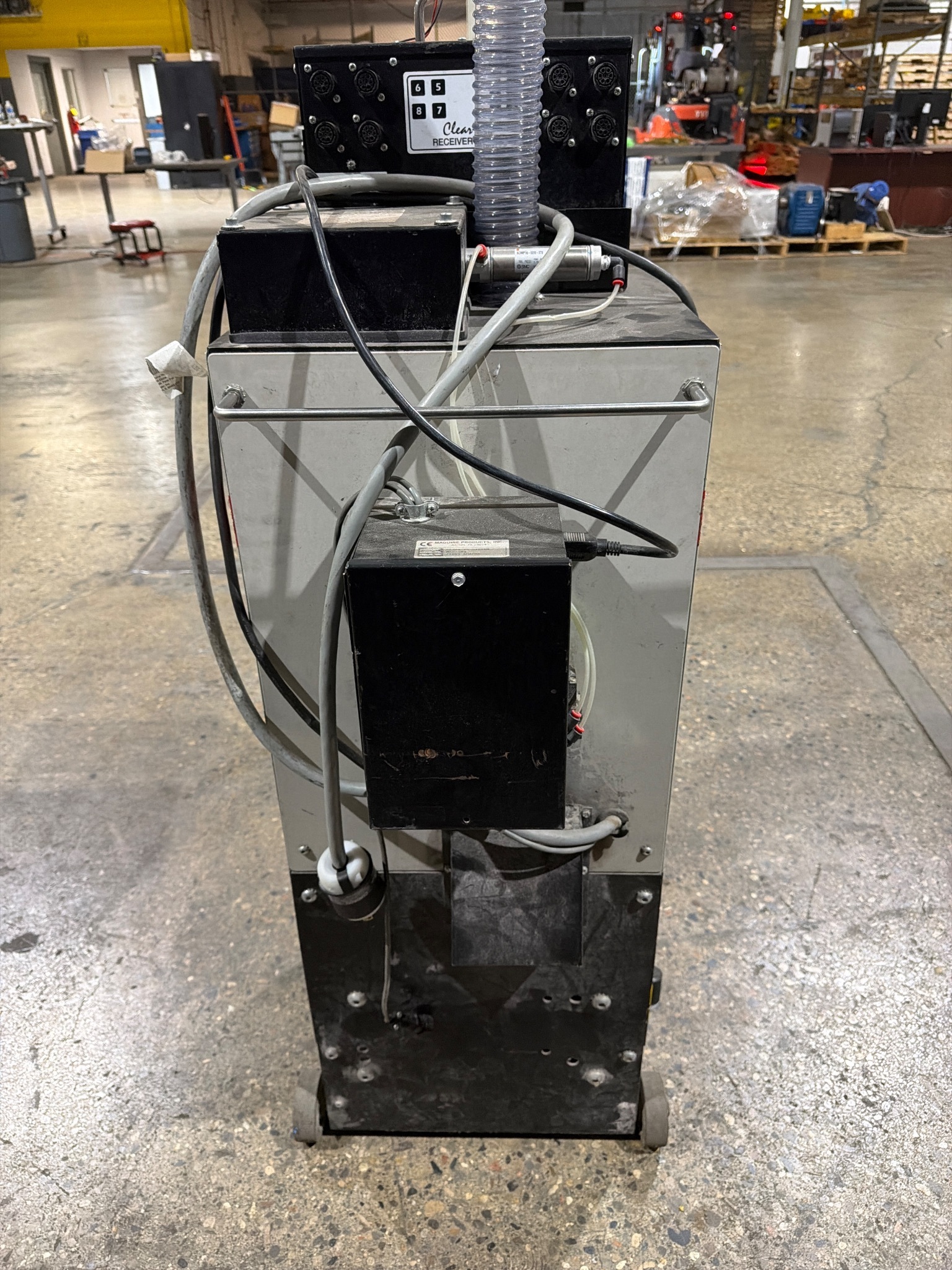 MAGUIRE MLS-580 CLEAR VU LOADING SYSTEM 5HP VACUUM LOADER USED 7