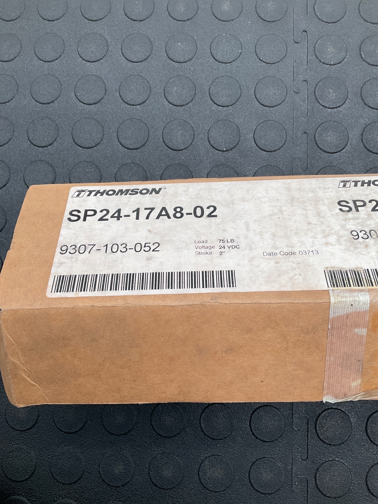 THOMSON SP24‑17A8‑02 Electrak 1 Linear Actuator USED 0