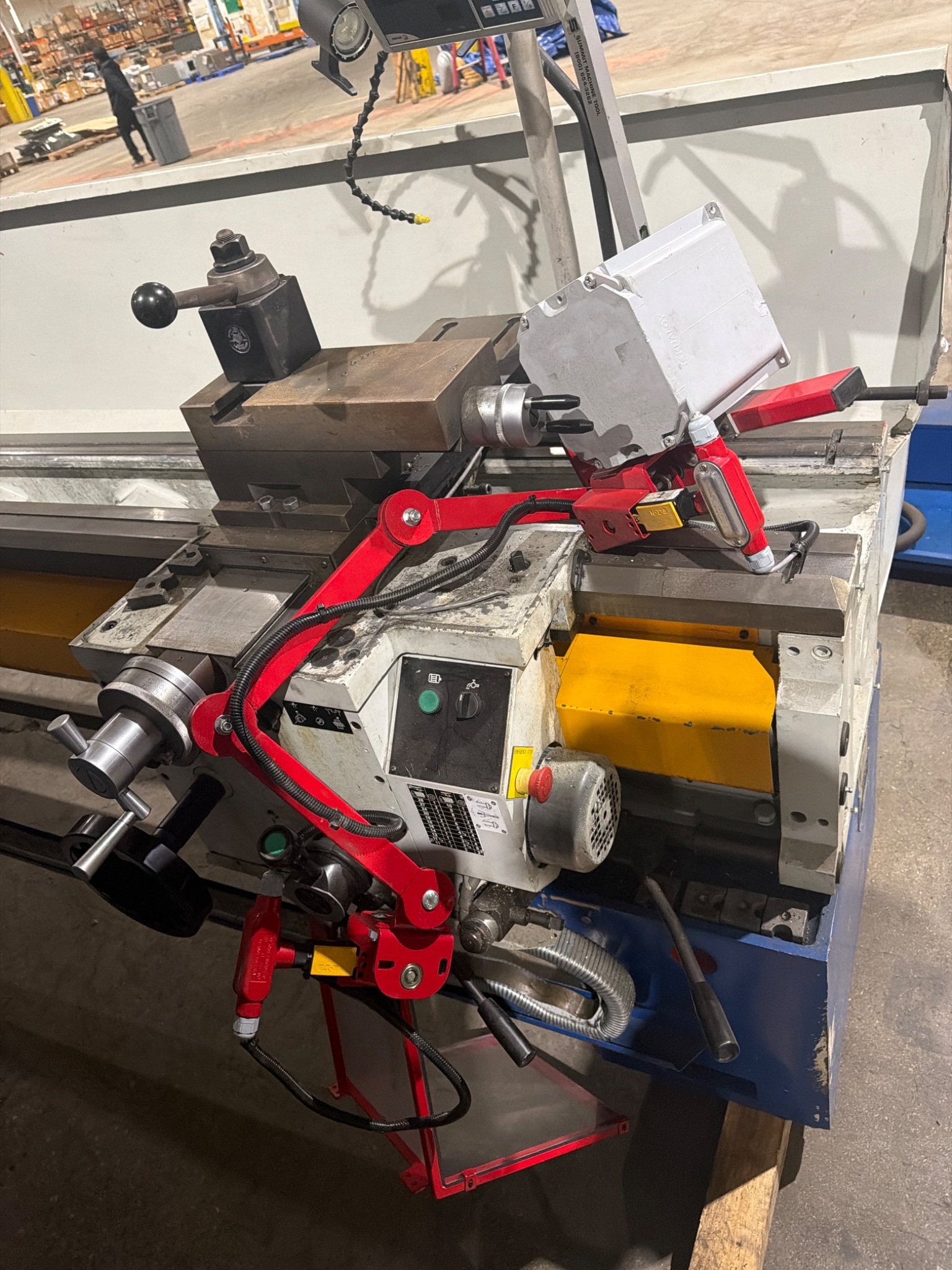 SUMMIT 24X160 Precision Engine Lathe USED 5