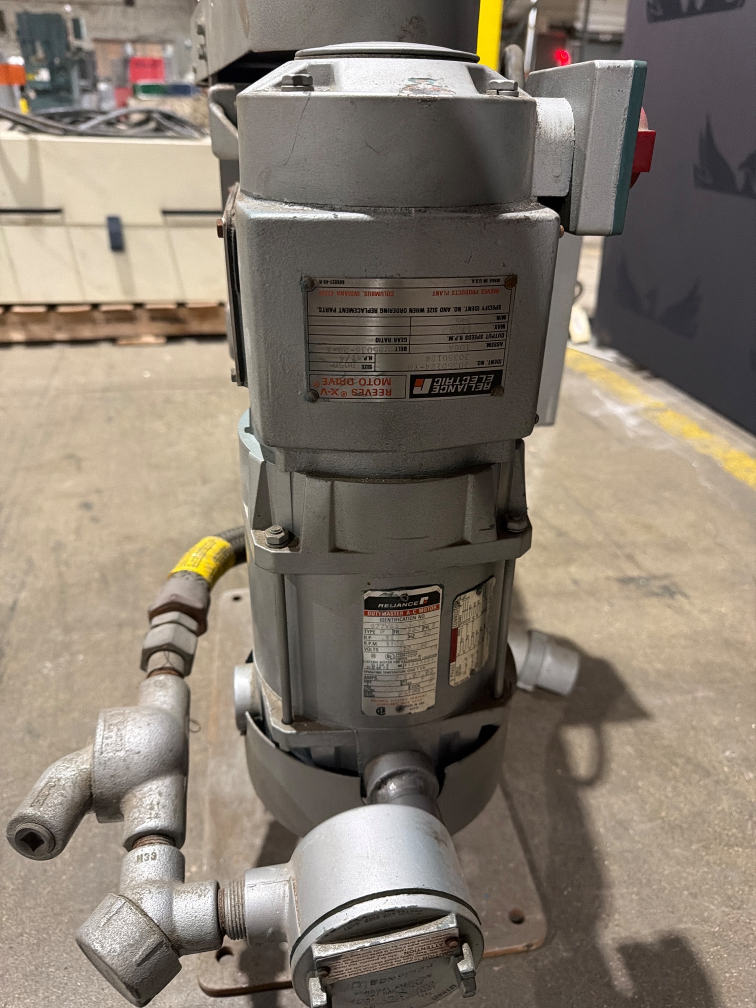 UNION PROCESS Type B Size 01HD Szegvari Attritor System USED 2