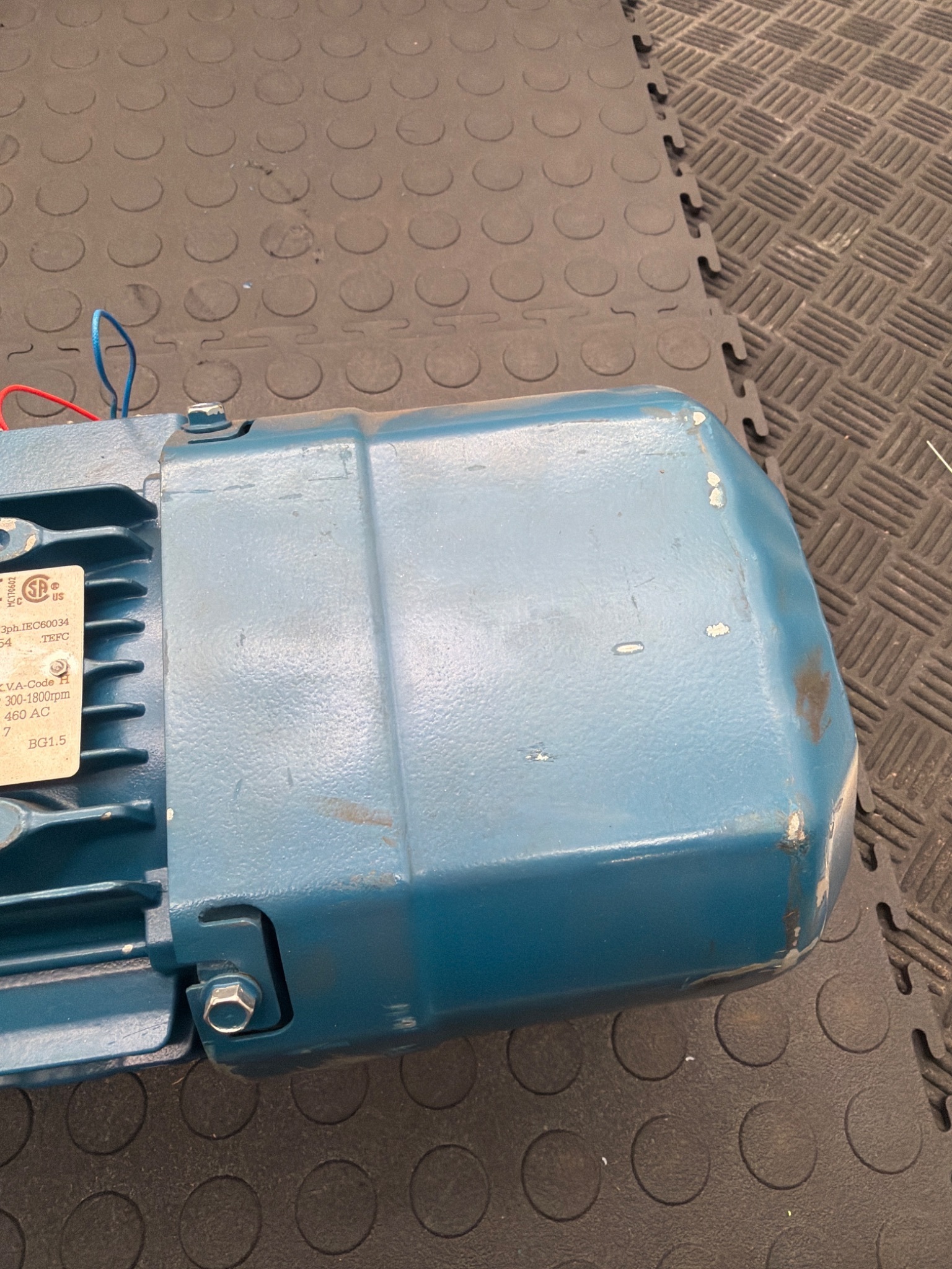 SEW EURODRIVE Multivac RF27 DRS80S4BE1HR/TF Gear Motor USED 2