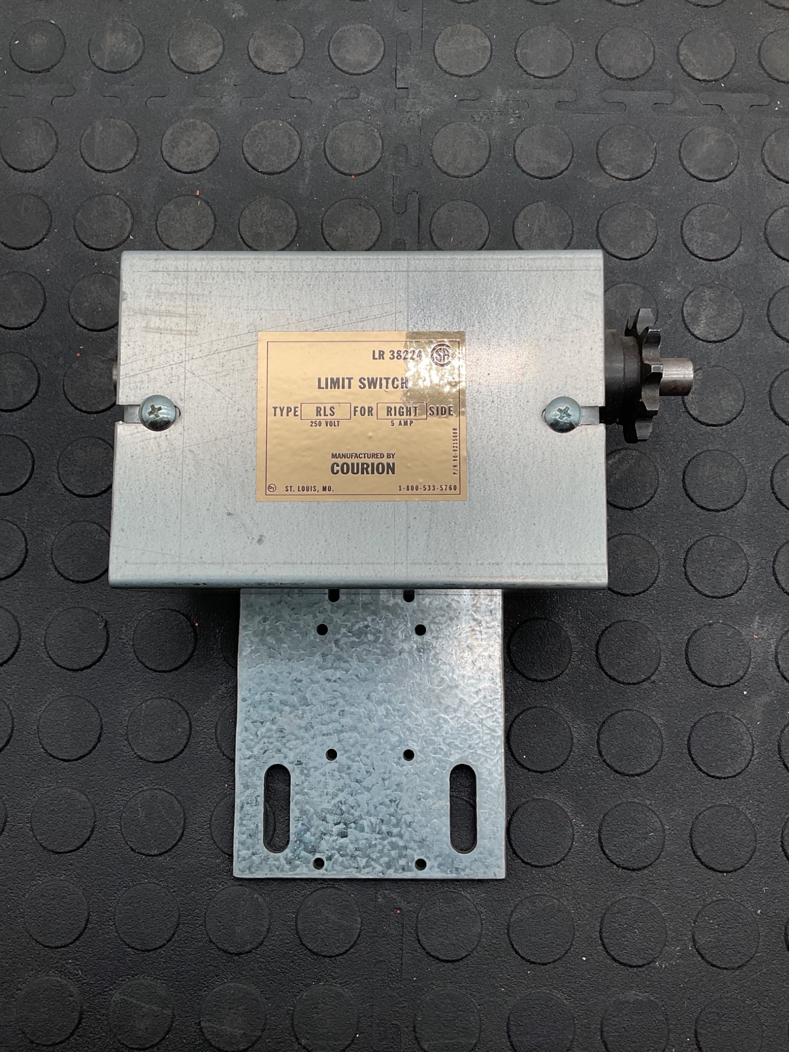 COURION RLS Rotary Limit Switch 250V 5A USED 0