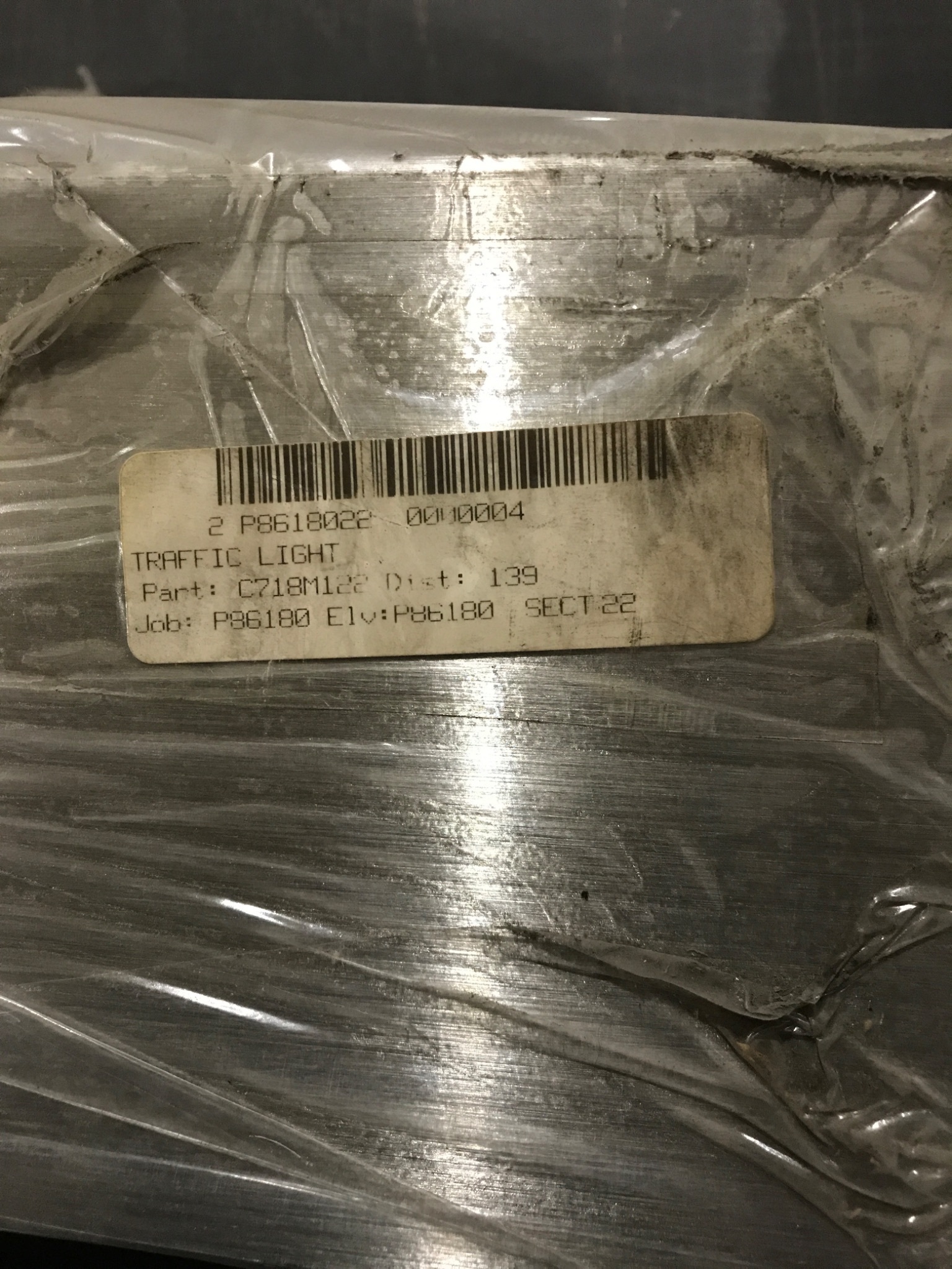 CUSTOM C718M122 Industrial Traffic Light “REV / GOOD / FWD” NEW 0