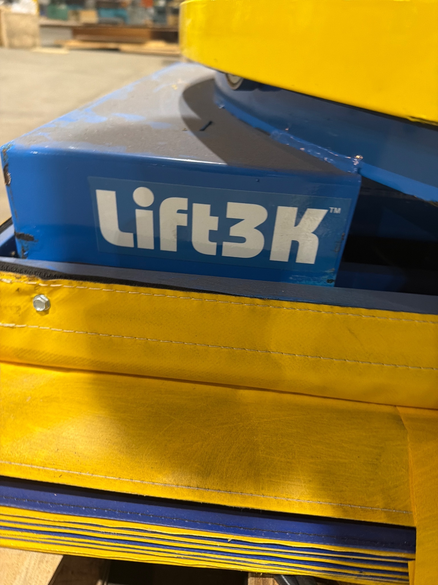 BISHAMON OPTIMUS L3K‑TT Pallet Positioner USED 3