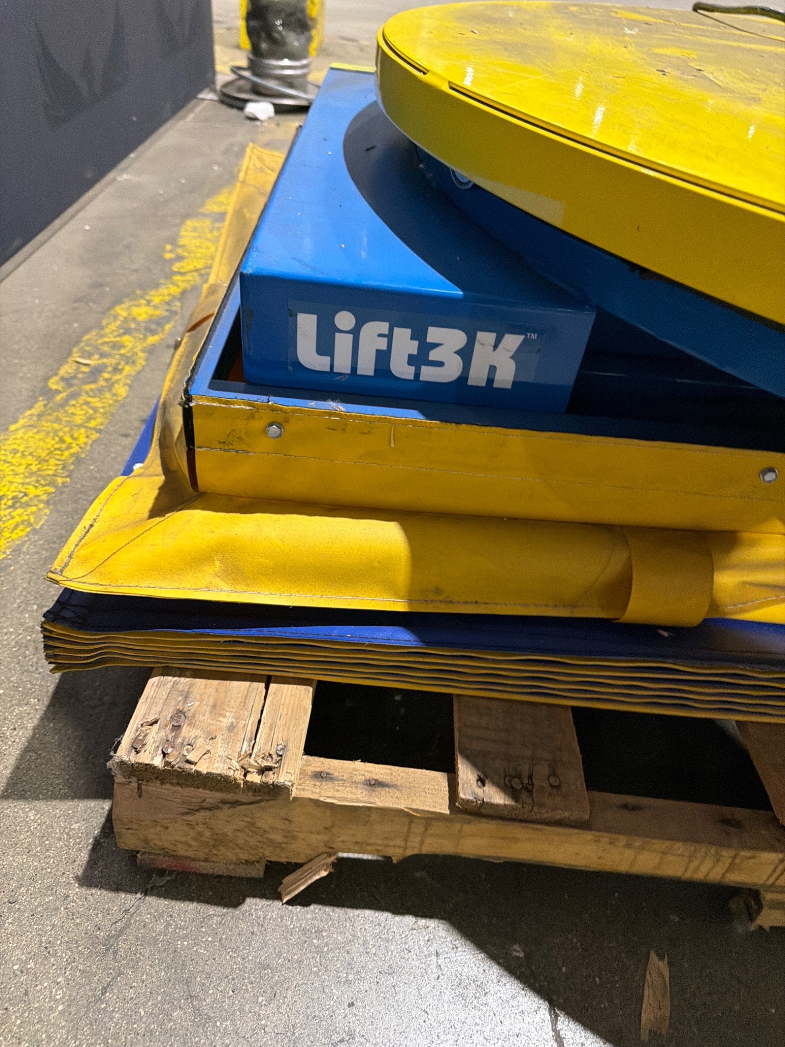 BISHAMON OPTIMUS L3K‑TT Pallet Positioner USED 3