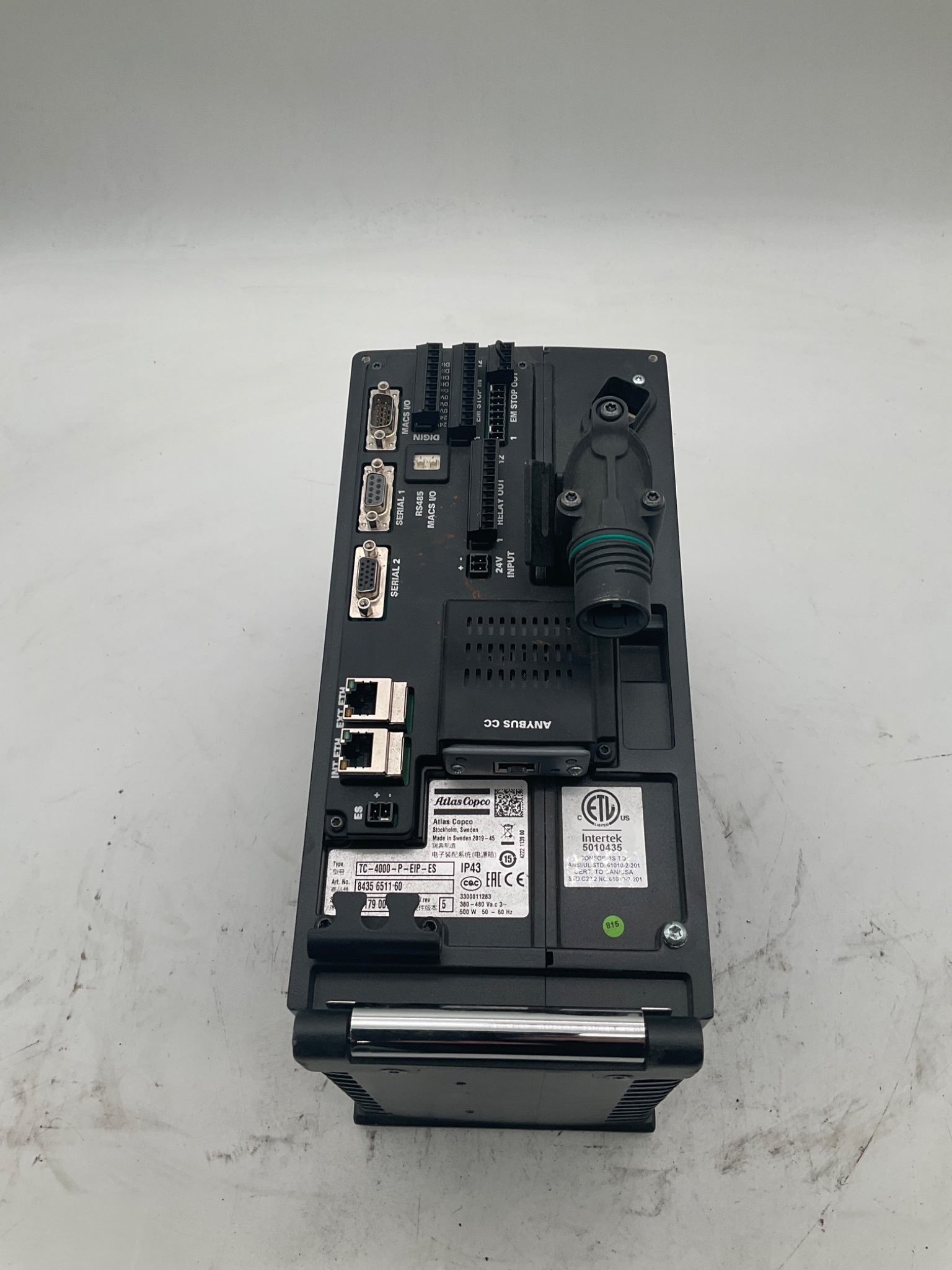 ATLAS COPCO TC‑4000‑P‑EIP‑ES PowerMACS 4000 Controller USED 4