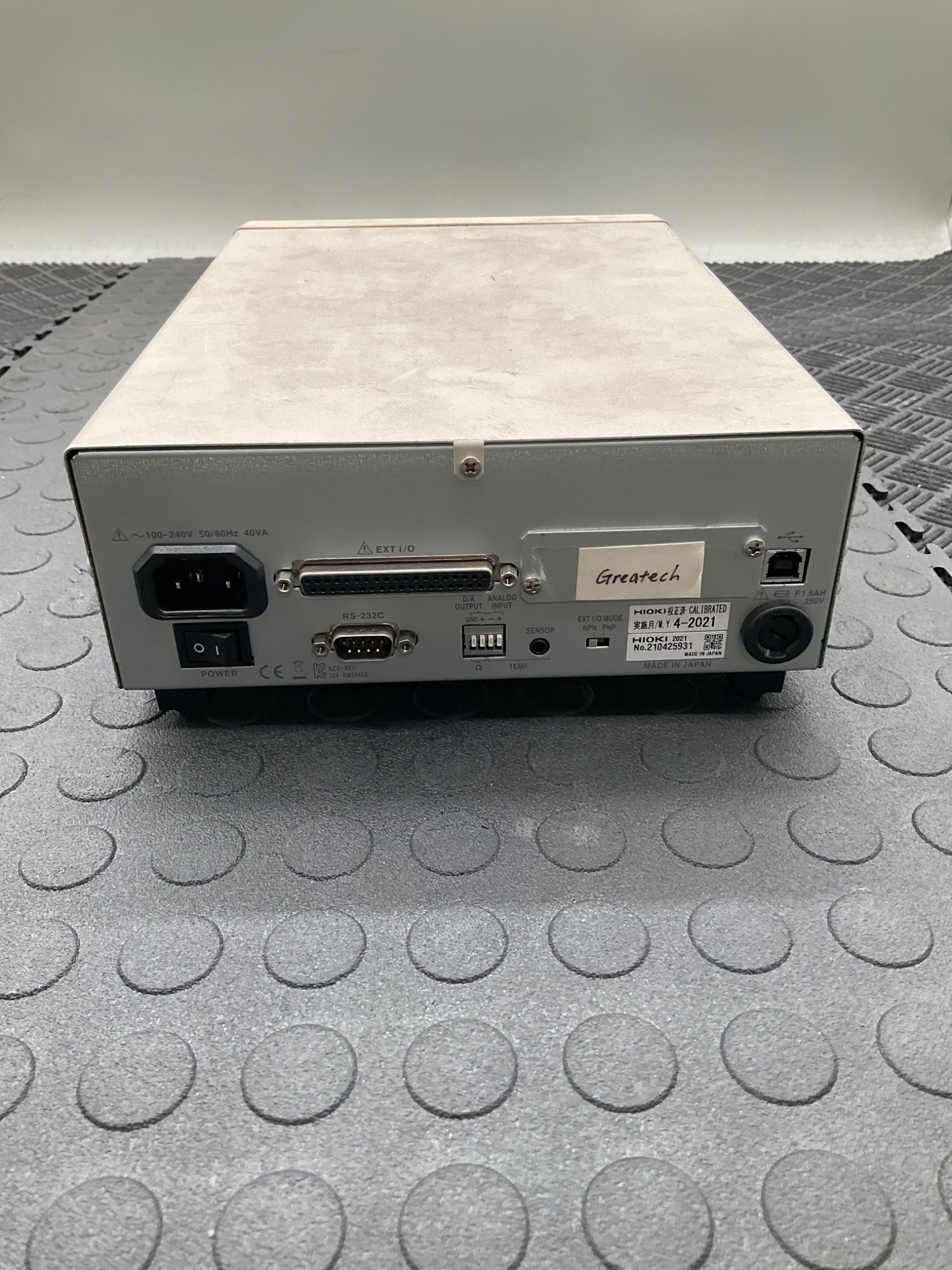 HIOKI RM3545 Precision Resistance Meter USED 3