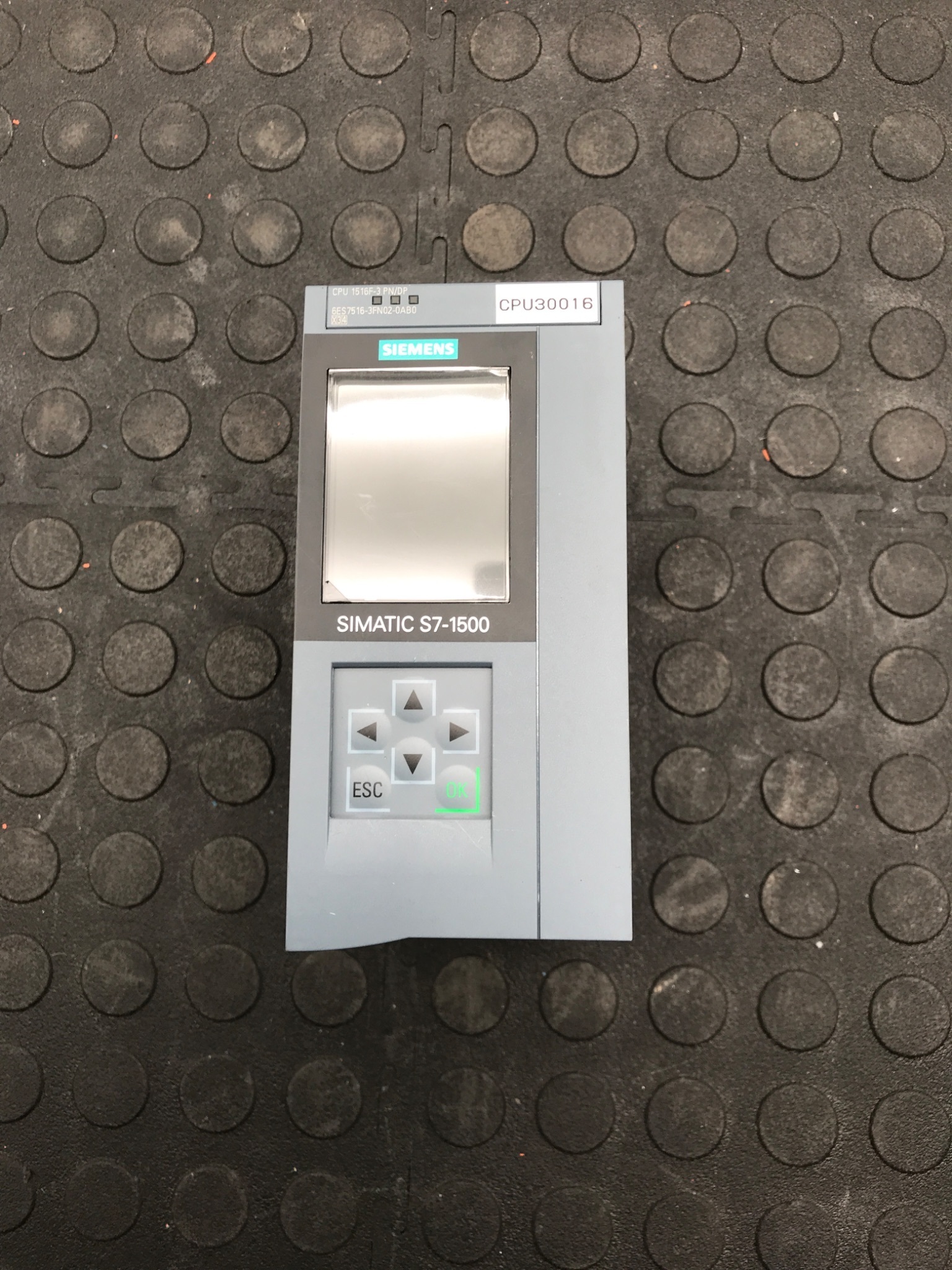 SIEMENS 6ES7516-3FN02-0AB0 SIMATIC S7‑1500 CPU 1516F‑3 PN/DP Controller USED 0