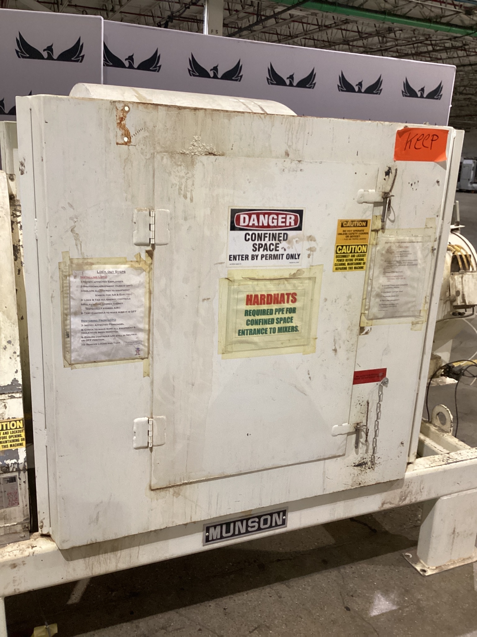 MUNSON 700TS-50 Rotary Batch Mixer USED x 2