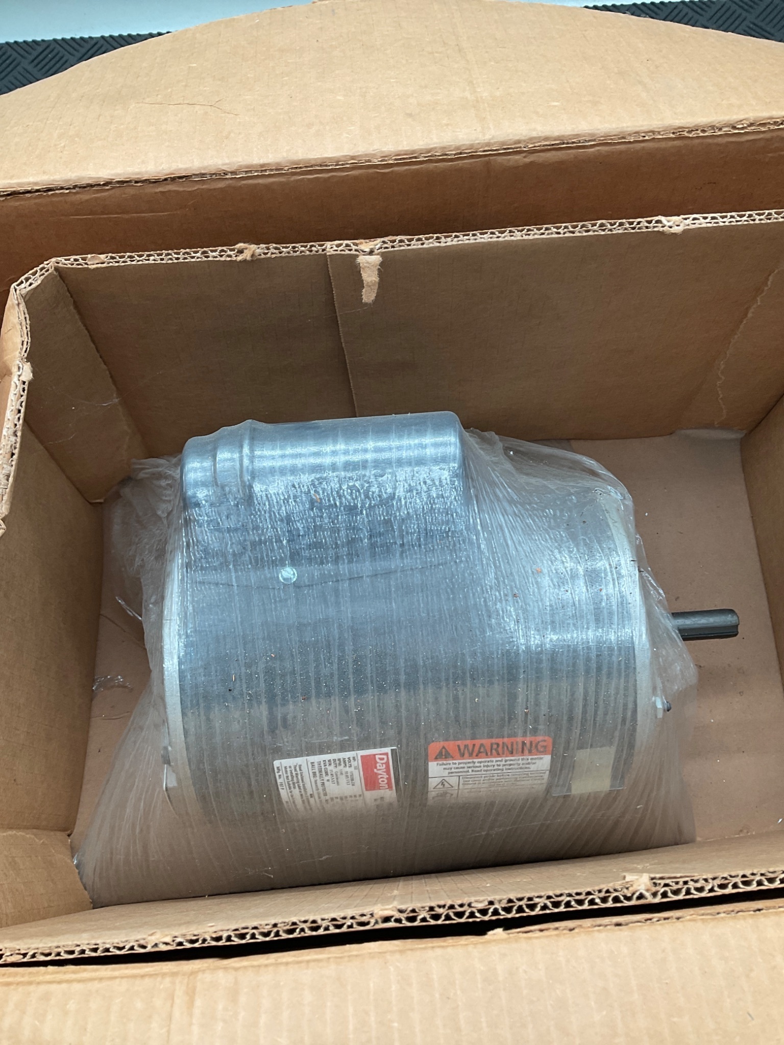 DAYTON 5K617BA 1/2 HP Industrial Motor NEW 0