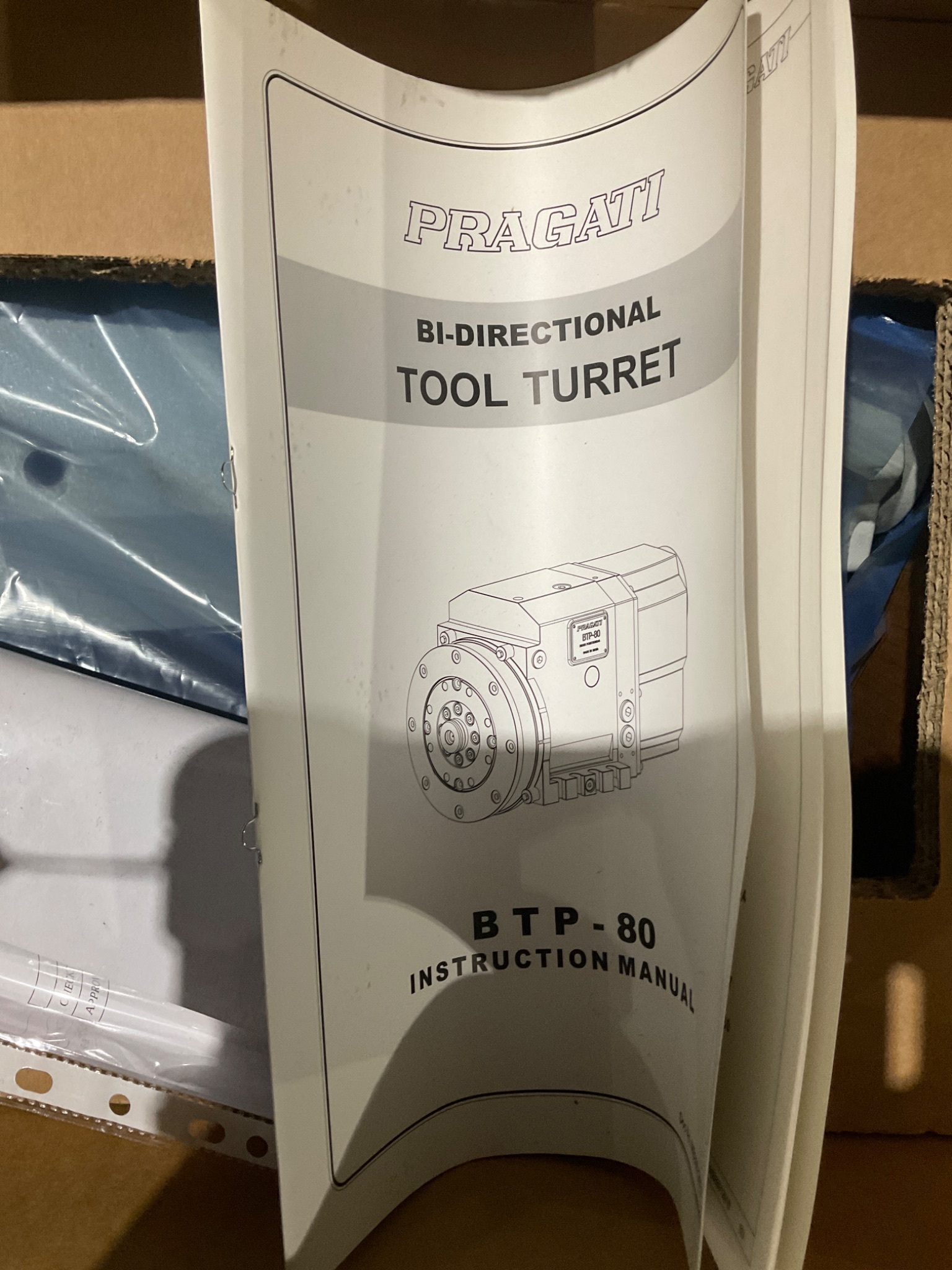 PRAGATI BTP‑80 Bi‑Directional Tool Turret NEW 4