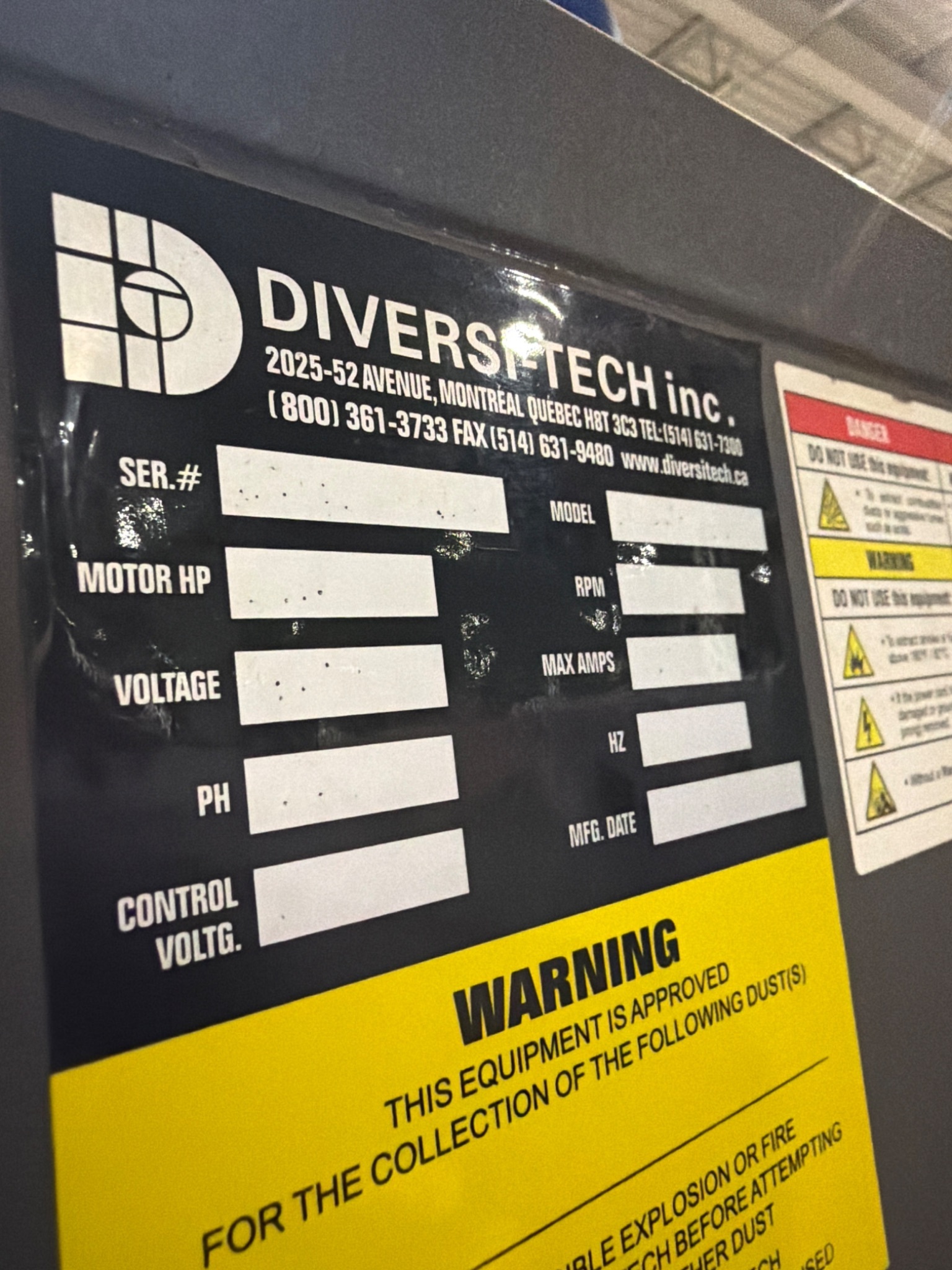Diversi‑Tech FRED Dual‑Arm Portable Fume Extractor USED 5
