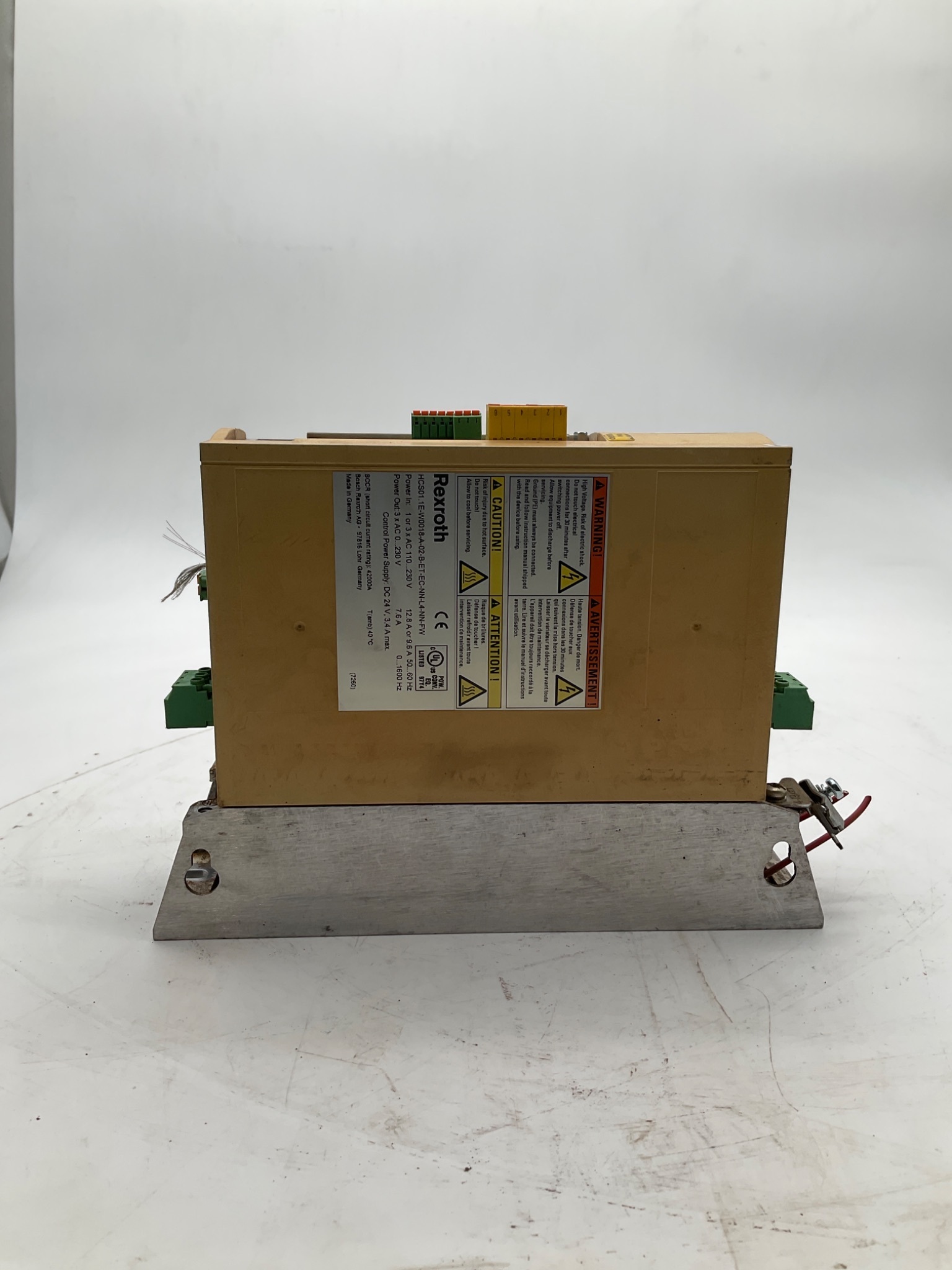 REXROTH HCS01.1E.W0018-A-02-B-ET-EC-NN-L4-NN-FW IndraDrive Cs USED 2