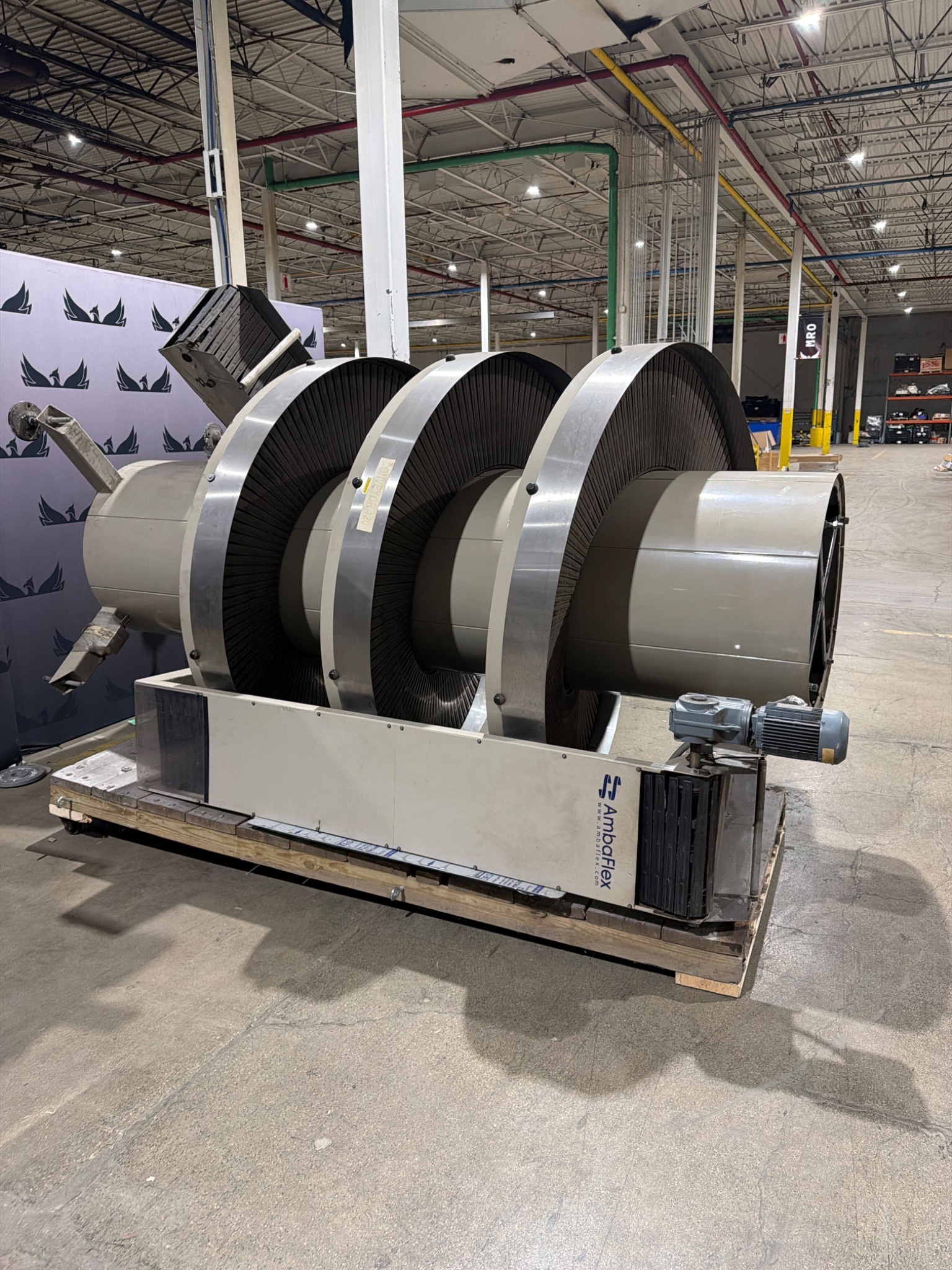 AMBAFLEX SpiralVeyor SV-400-1300 Conveyor USED 2