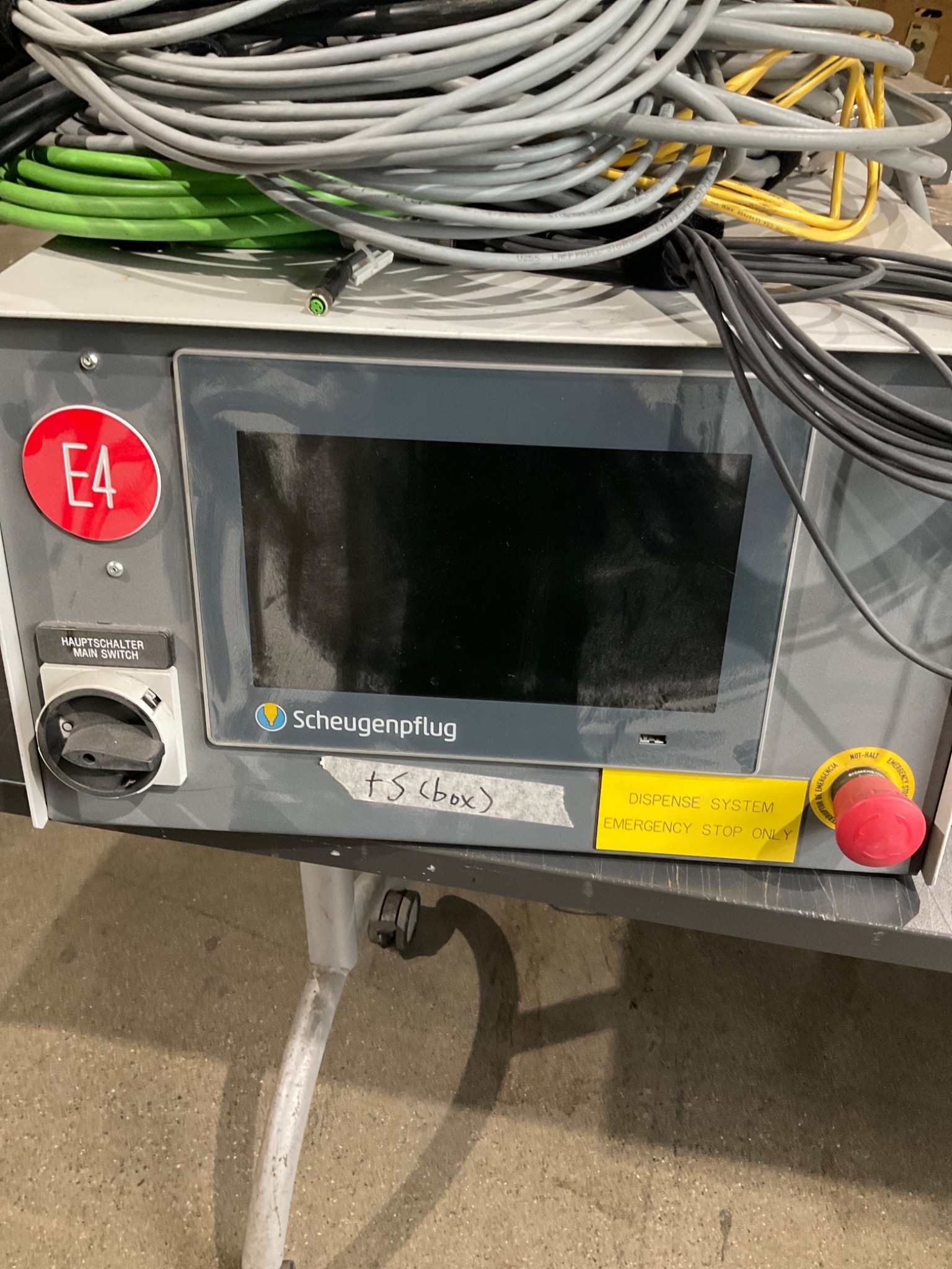 SCHEUGENPFLUG Dos A90 SCP210 Switch Cabinet USED 0