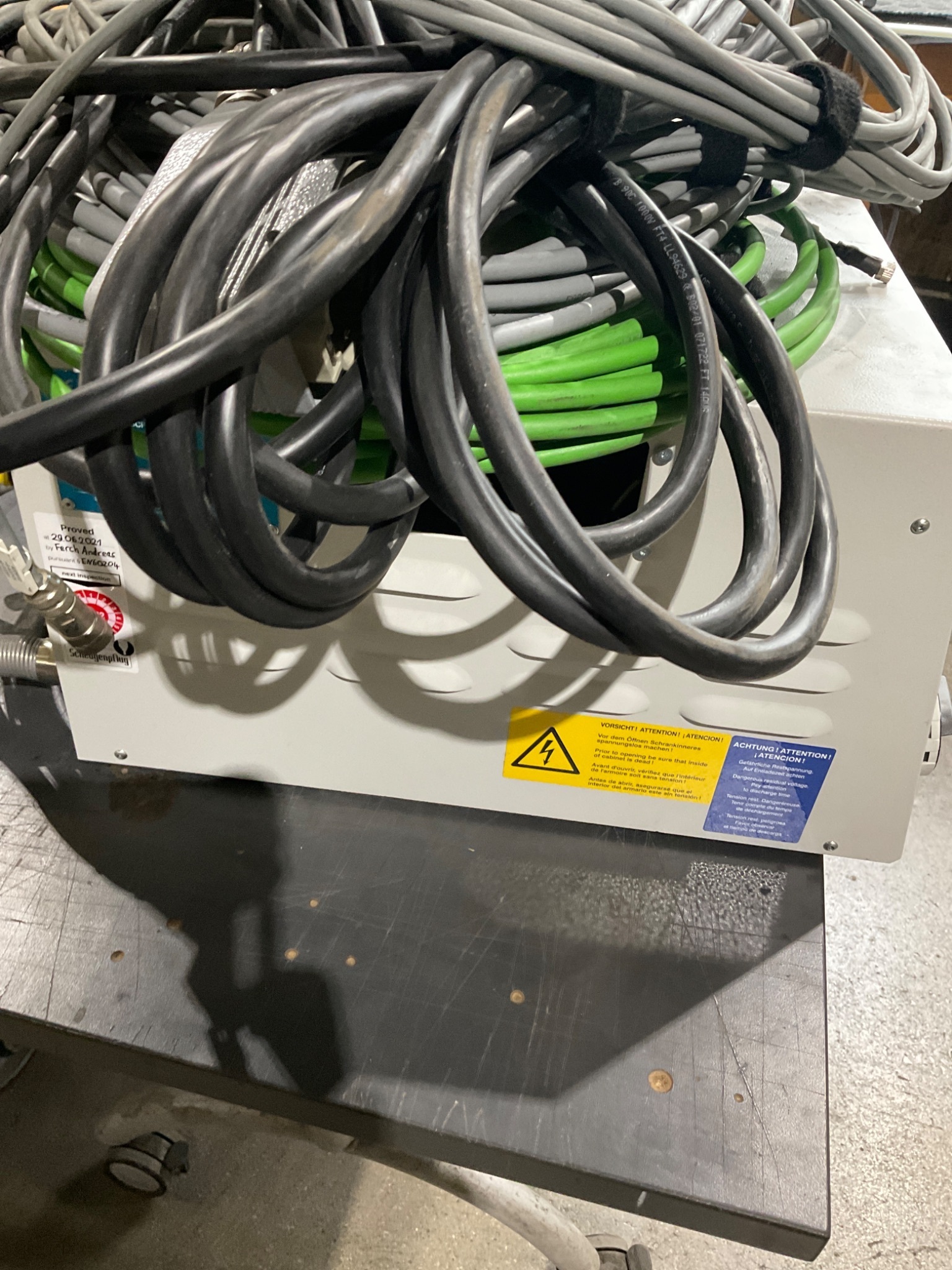 SCHEUGENPFLUG Dos A90 SCP210 Switch Cabinet USED 3