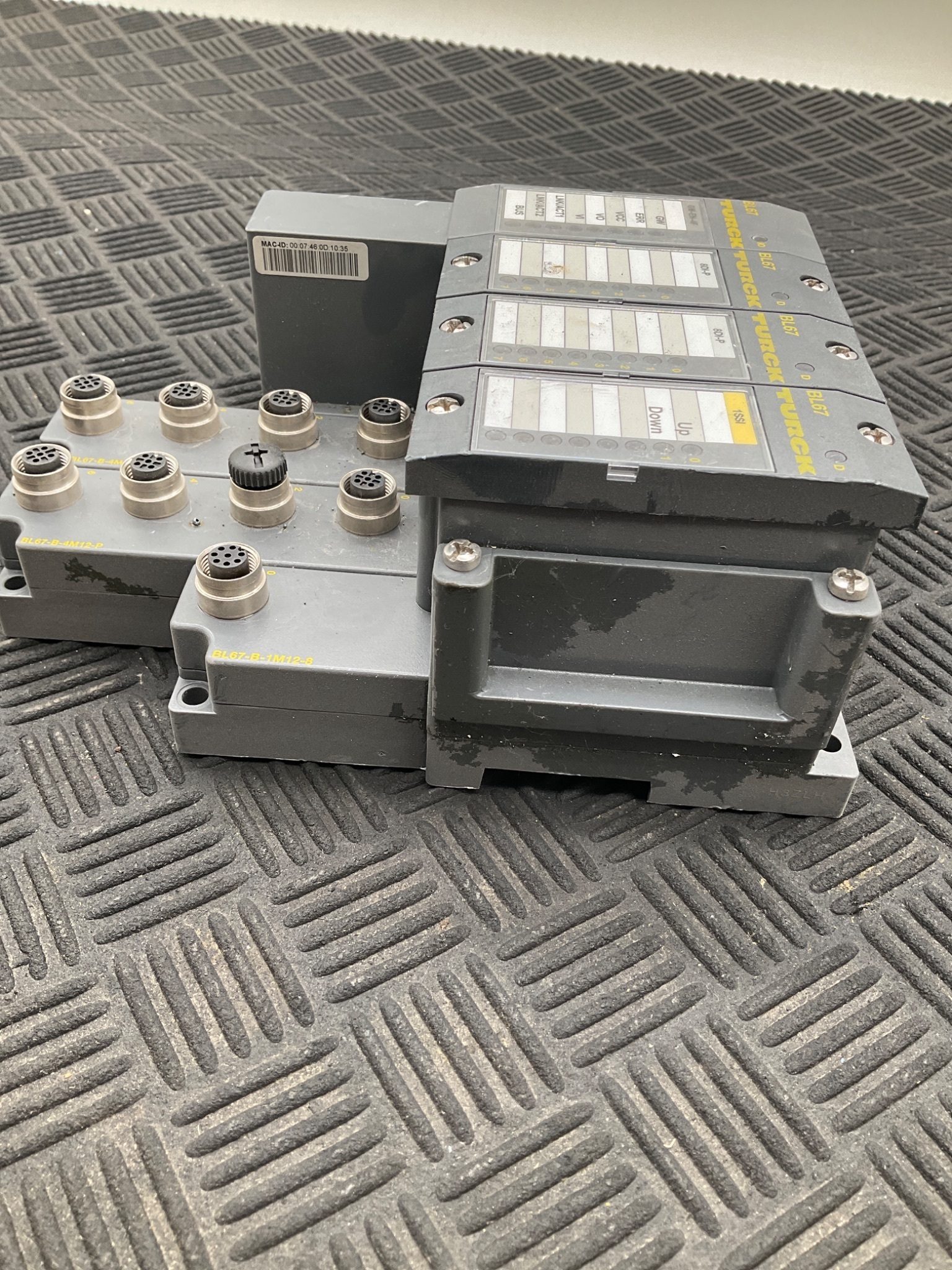 TURCK BL67‑GW‑EN‑4F Modular Ethernet I/O Gateway System USED 3