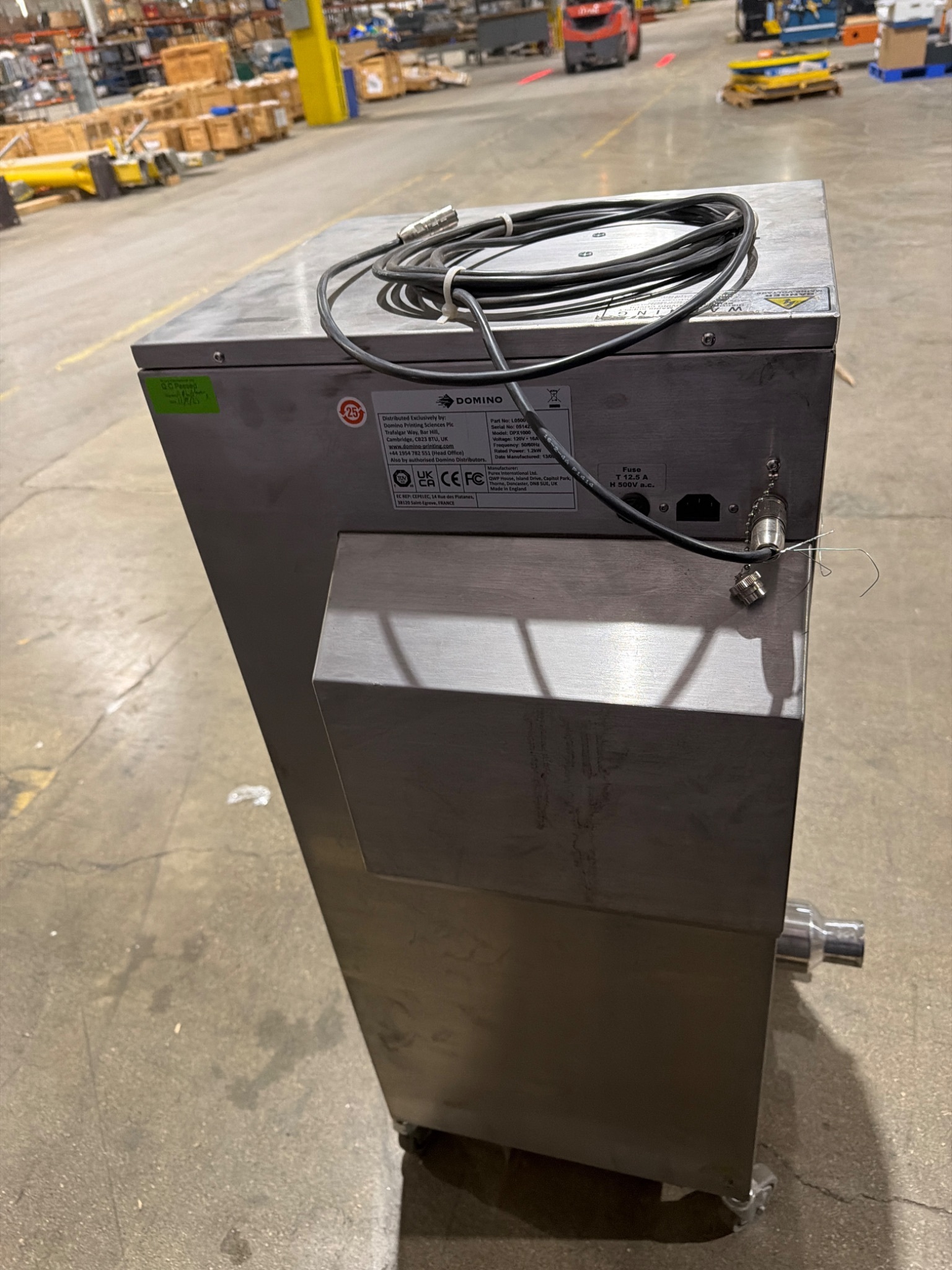 DOMINO PUREX DPX1000 Digital Laser Fume Extractor USED 3