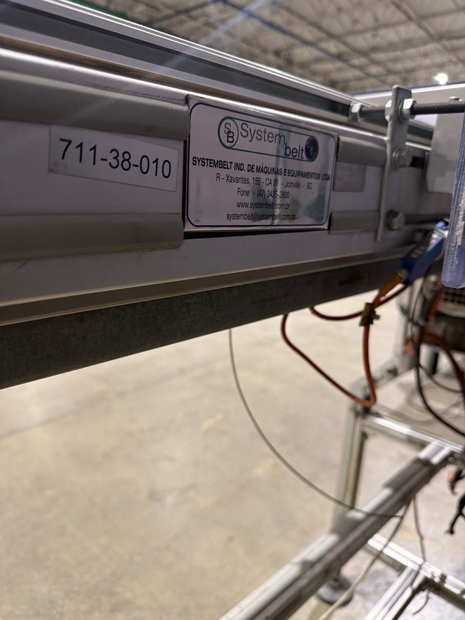 SYSTEM BELT Custom Conveyor Assembly USED 5