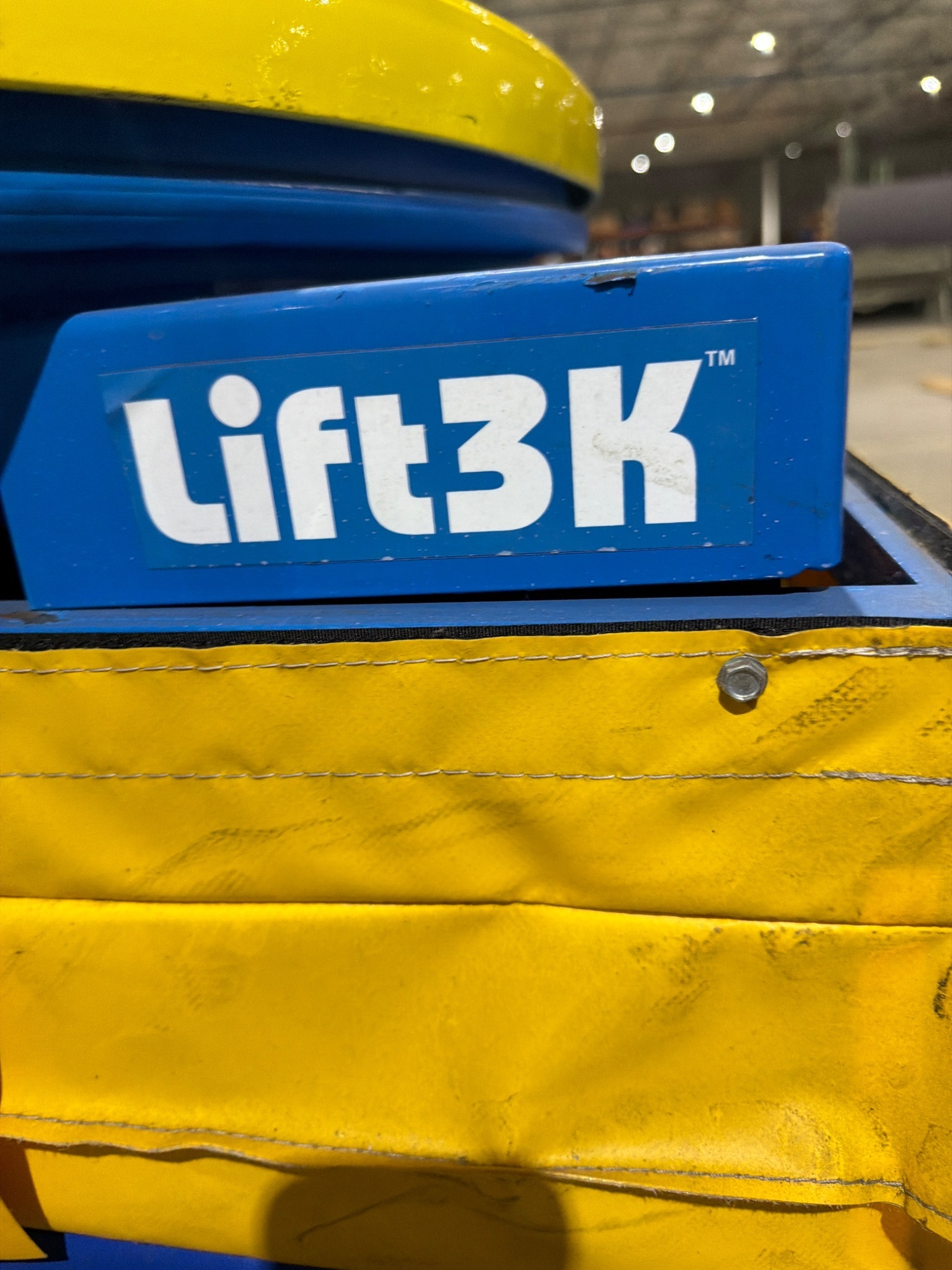 BISHAMON OPTIMUS L3K‑TT 3000lbs Pallet Positioner USED 3