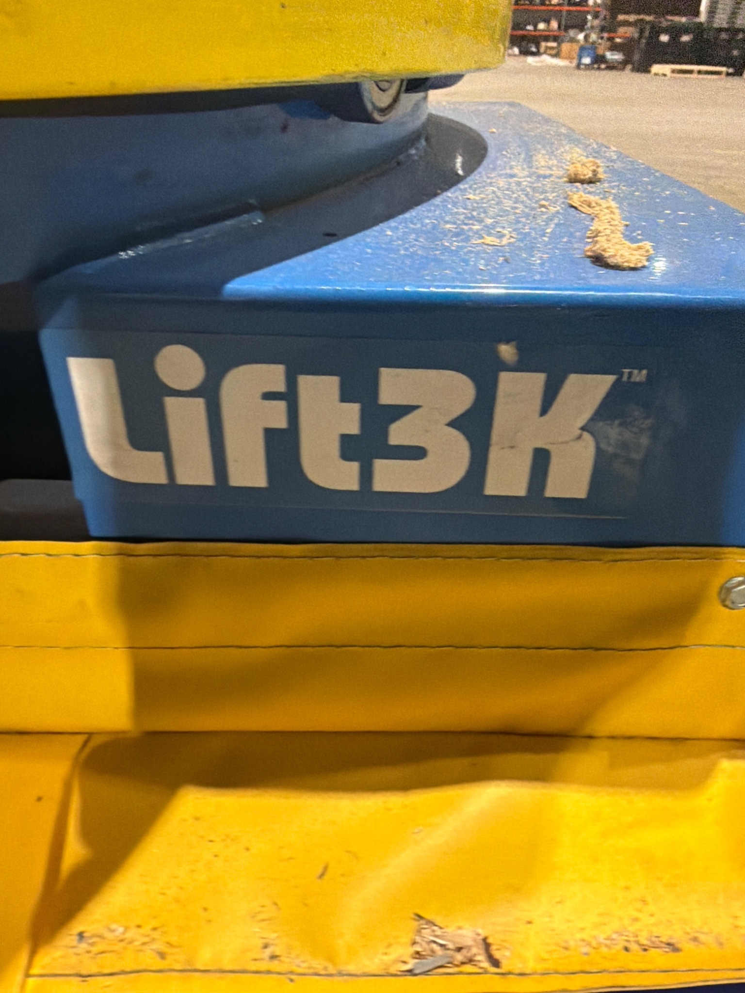 BISHAMON OPTIMUS L3K‑TT 3000lbs Pallet Positioner USED 2