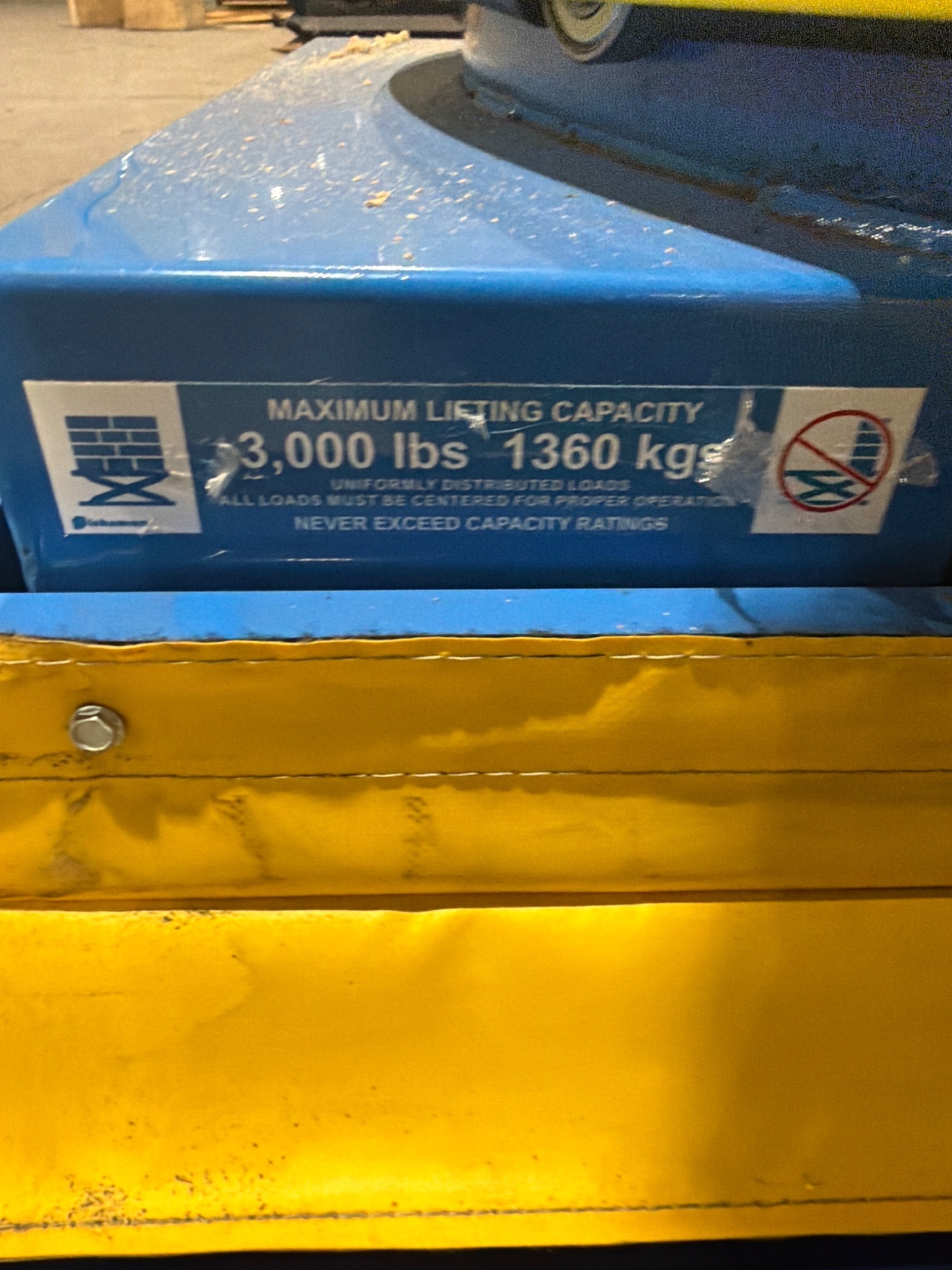 BISHAMON OPTIMUS L3K‑TT 3000lbs Pallet Positioner USED 4