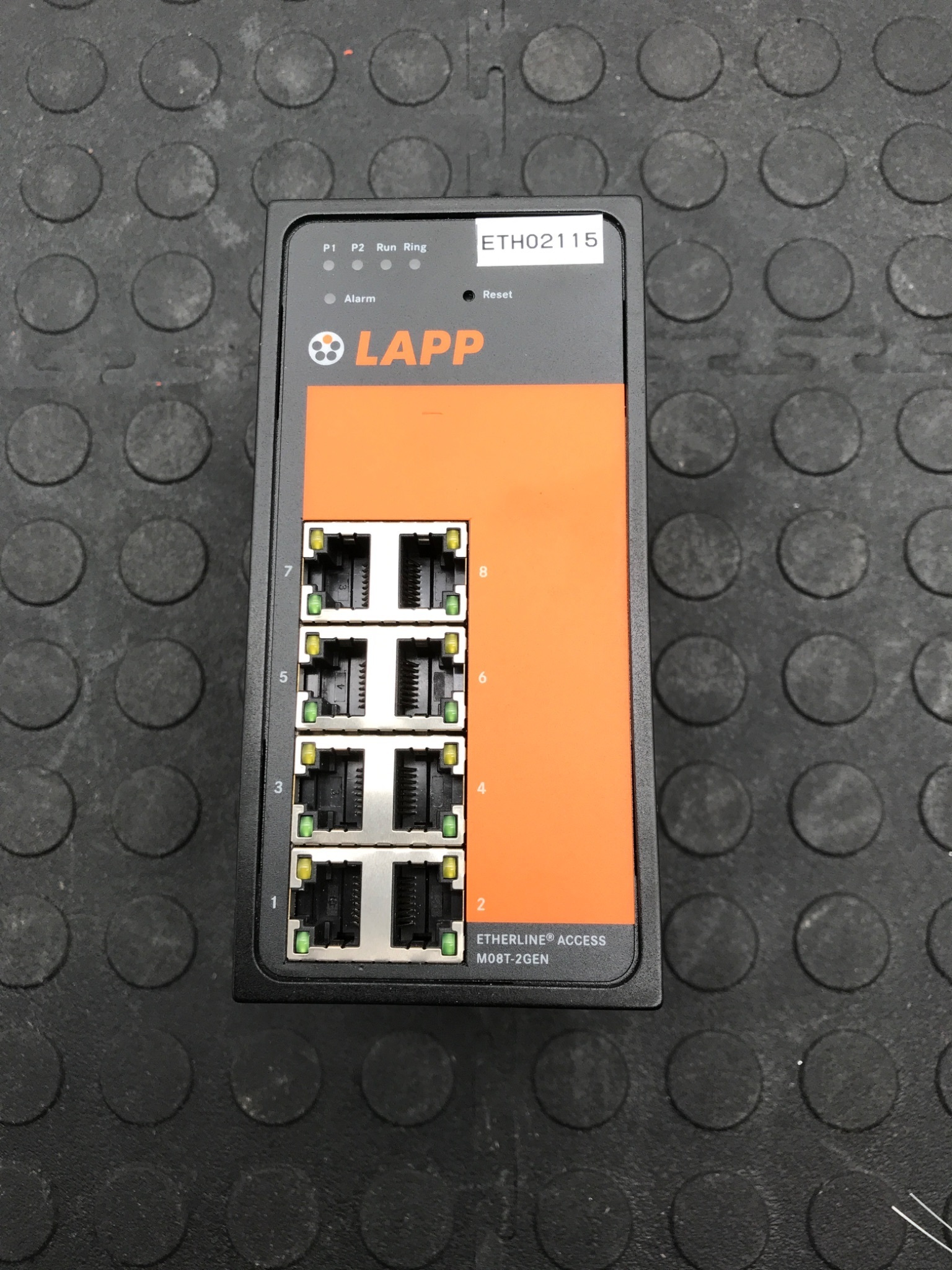 LAPP ETHERLINE ACCESS M08T‑2GEN 8‑Port Ethernet Switch USED 0