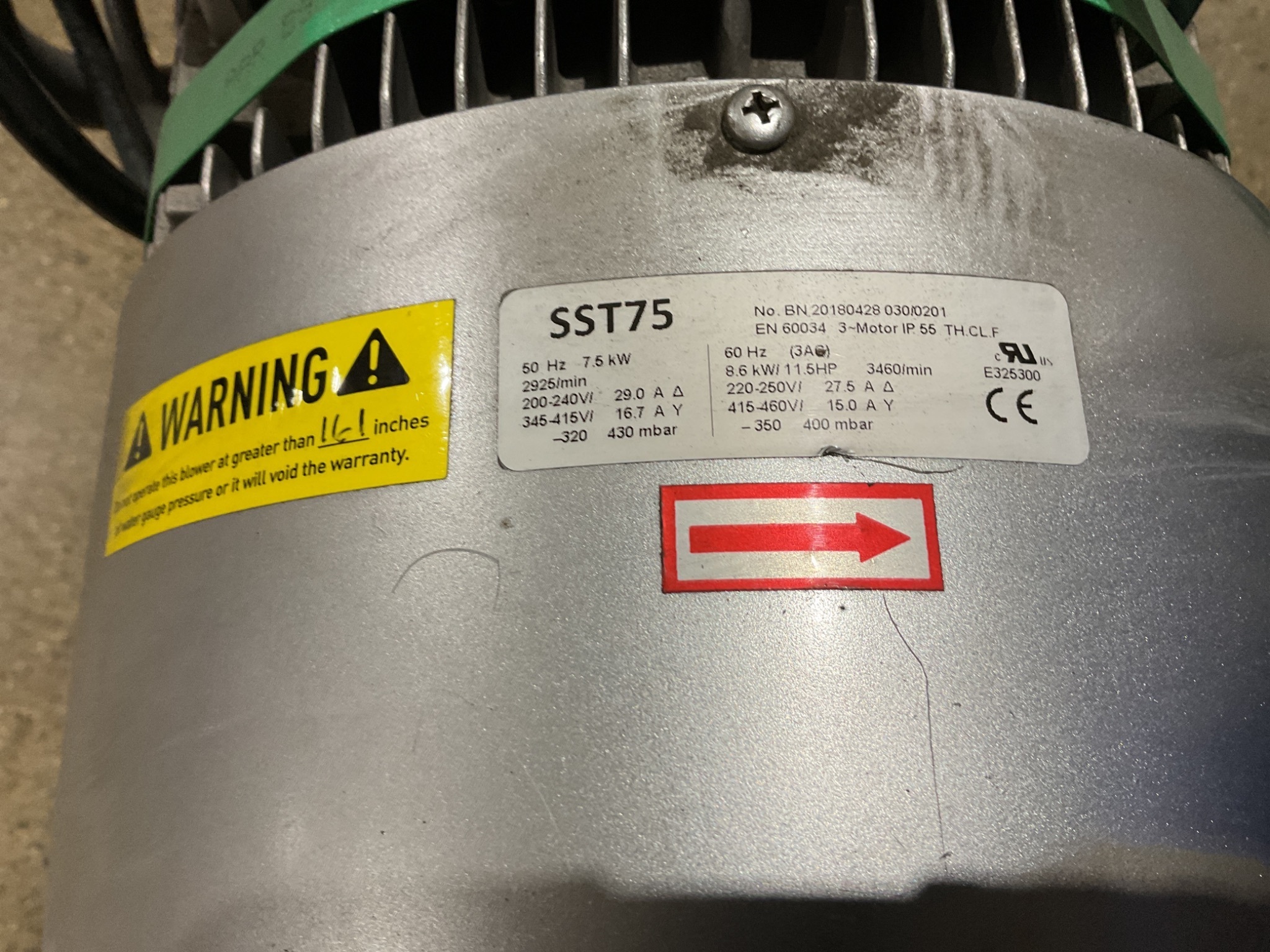 ABB IRB660-250/3.15 W/ IRC5 Controller and SST75 REGENERATIVE BLOWER USED 7