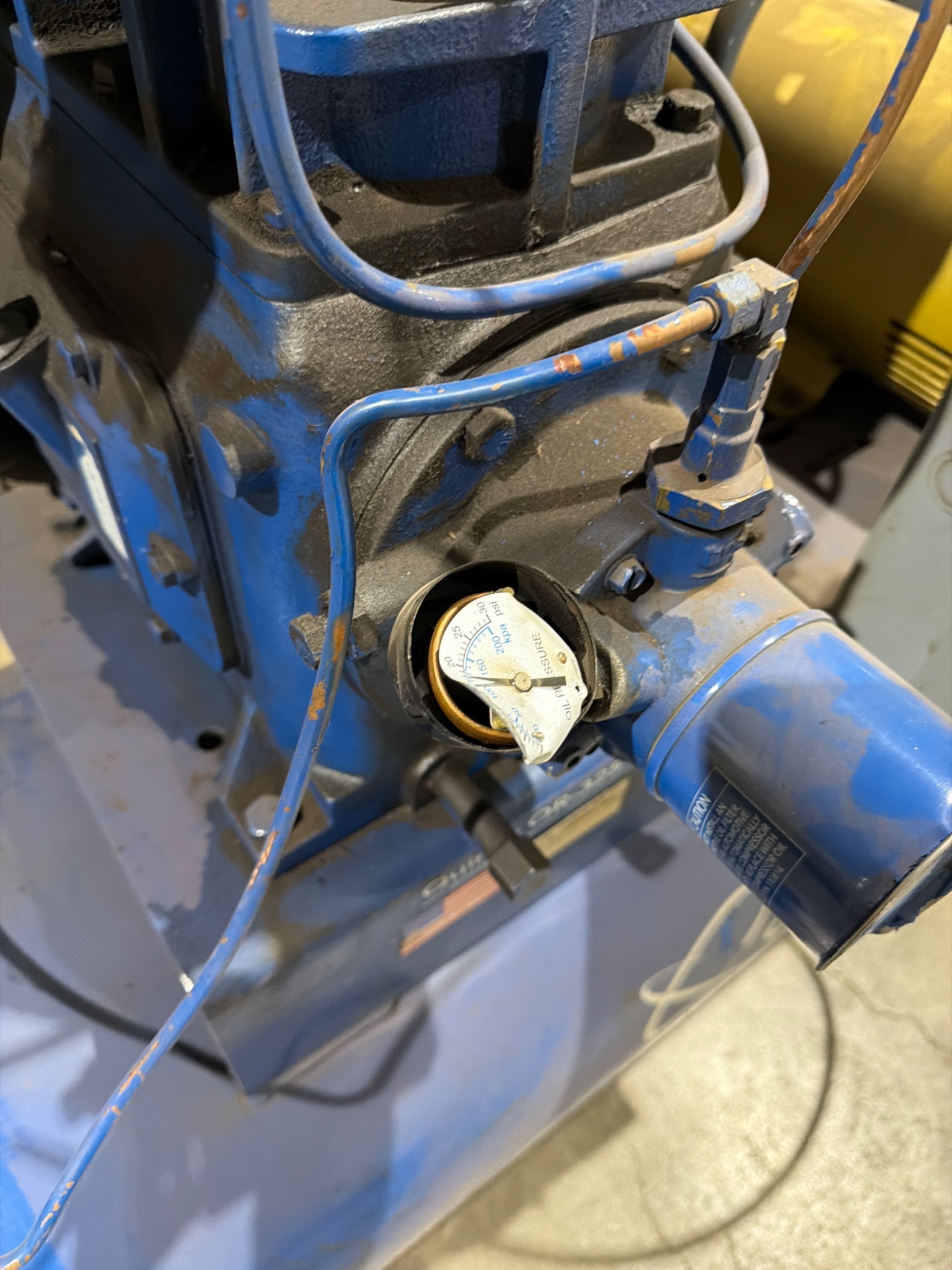 Quincy QR‑325 150919‑133 80 Gal. 5 HP Two‑Stage Air Compressor USED 3