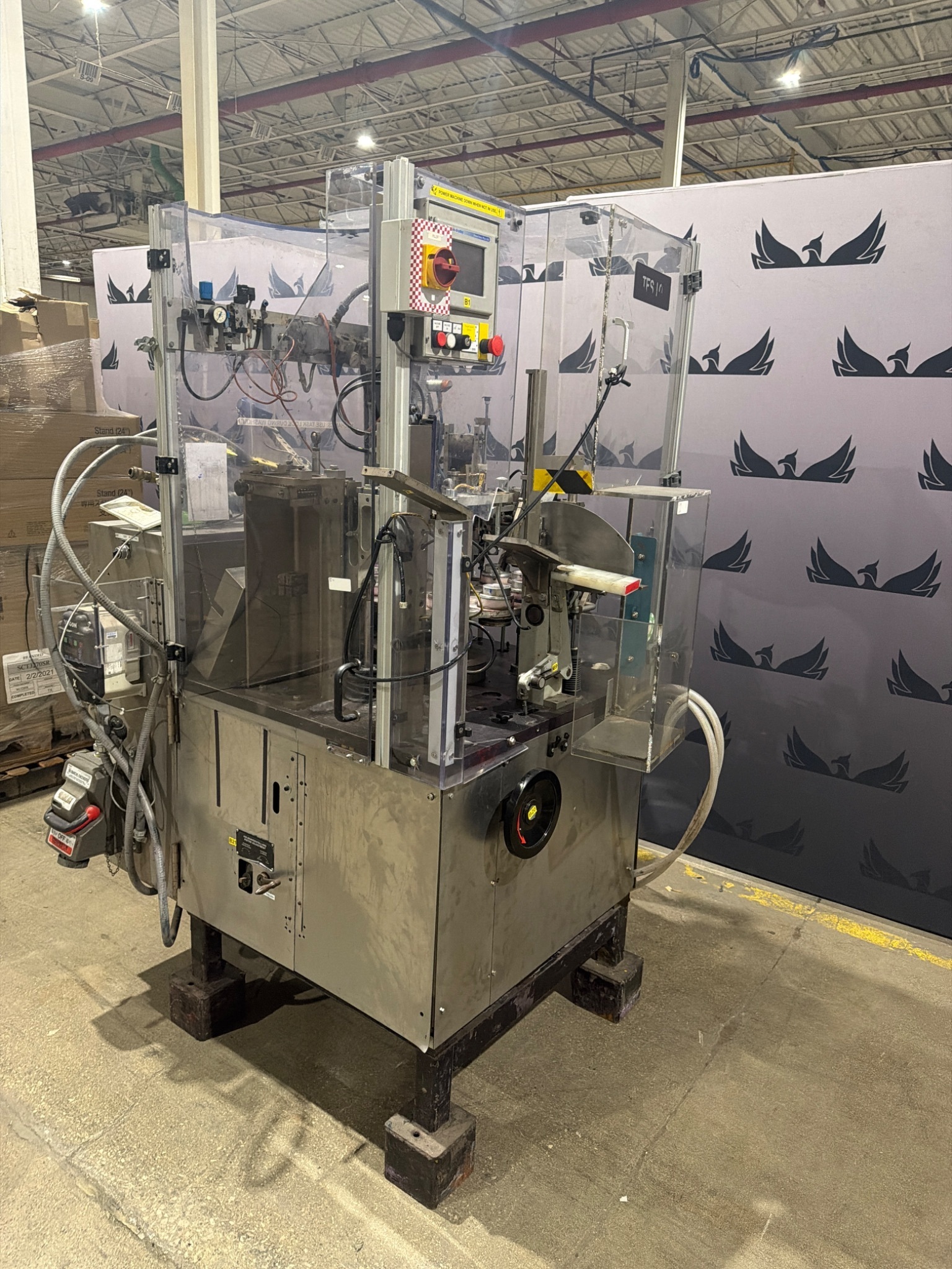 OYSTAR IWK TFS 10 Automatic Tube Filling & Sealing Machine USED 2