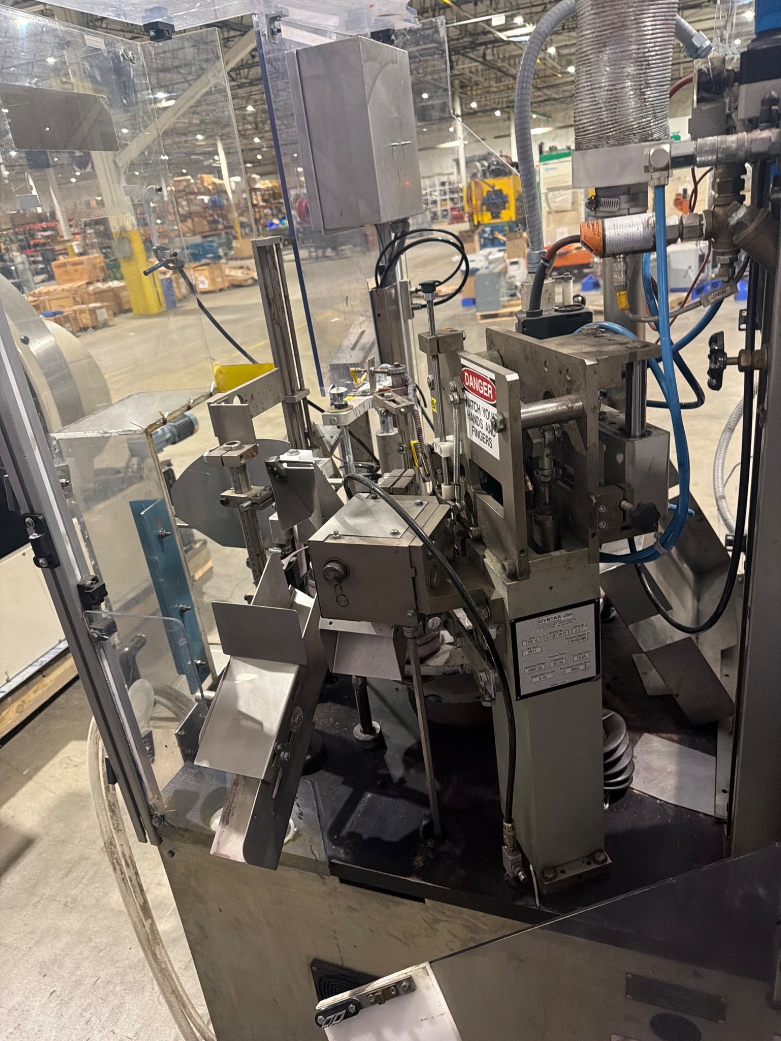 OYSTAR IWK TFS 10 Automatic Tube Filling & Sealing Machine USED 7