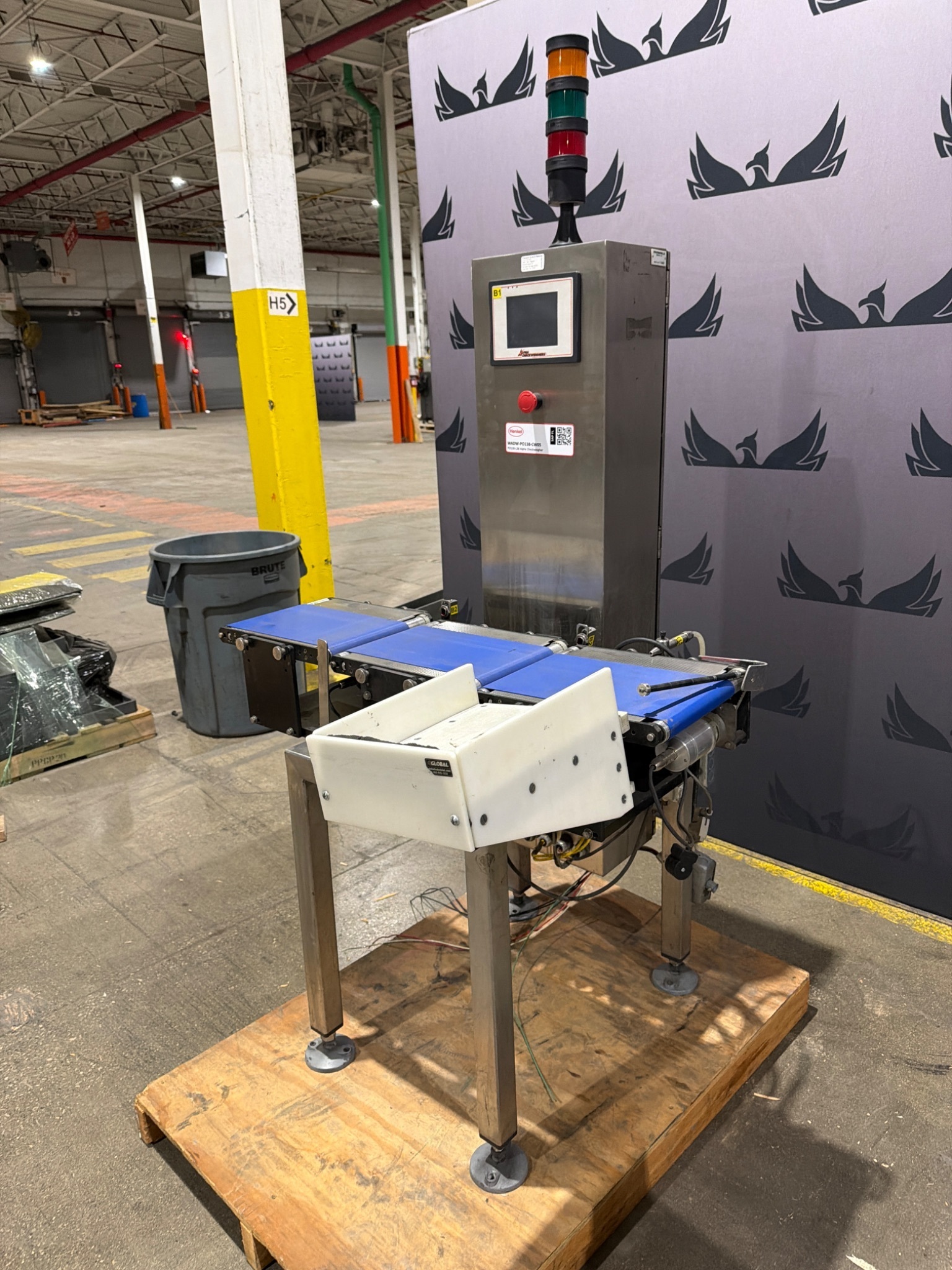 ALL‑FILL PW‑12 CHECKWEIGHER Powered Weigh Table USED 2