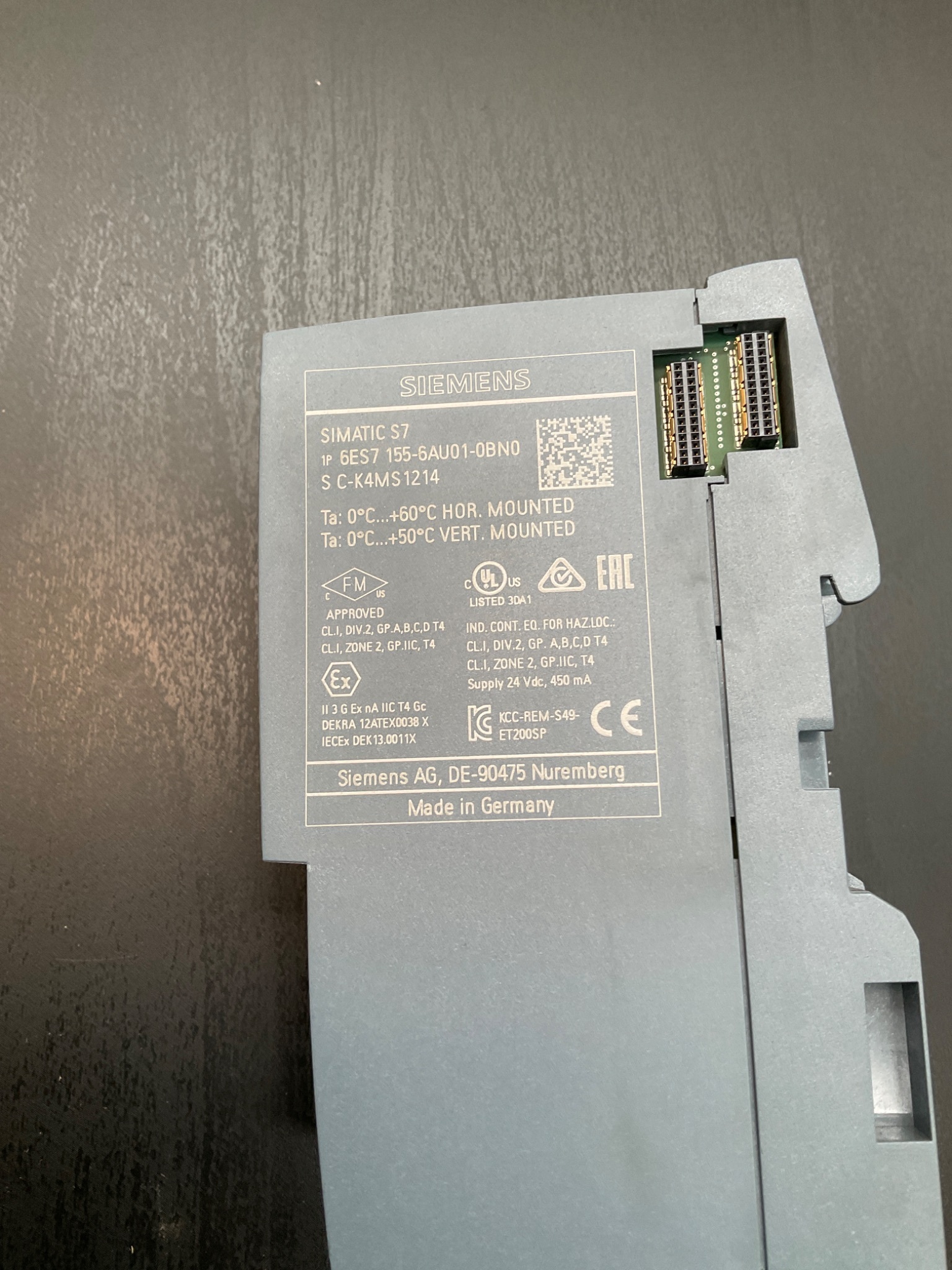 SIEMENS 6ES7155‑6AU01‑0BN0 SIMATIC S7 Interface Module USED 1