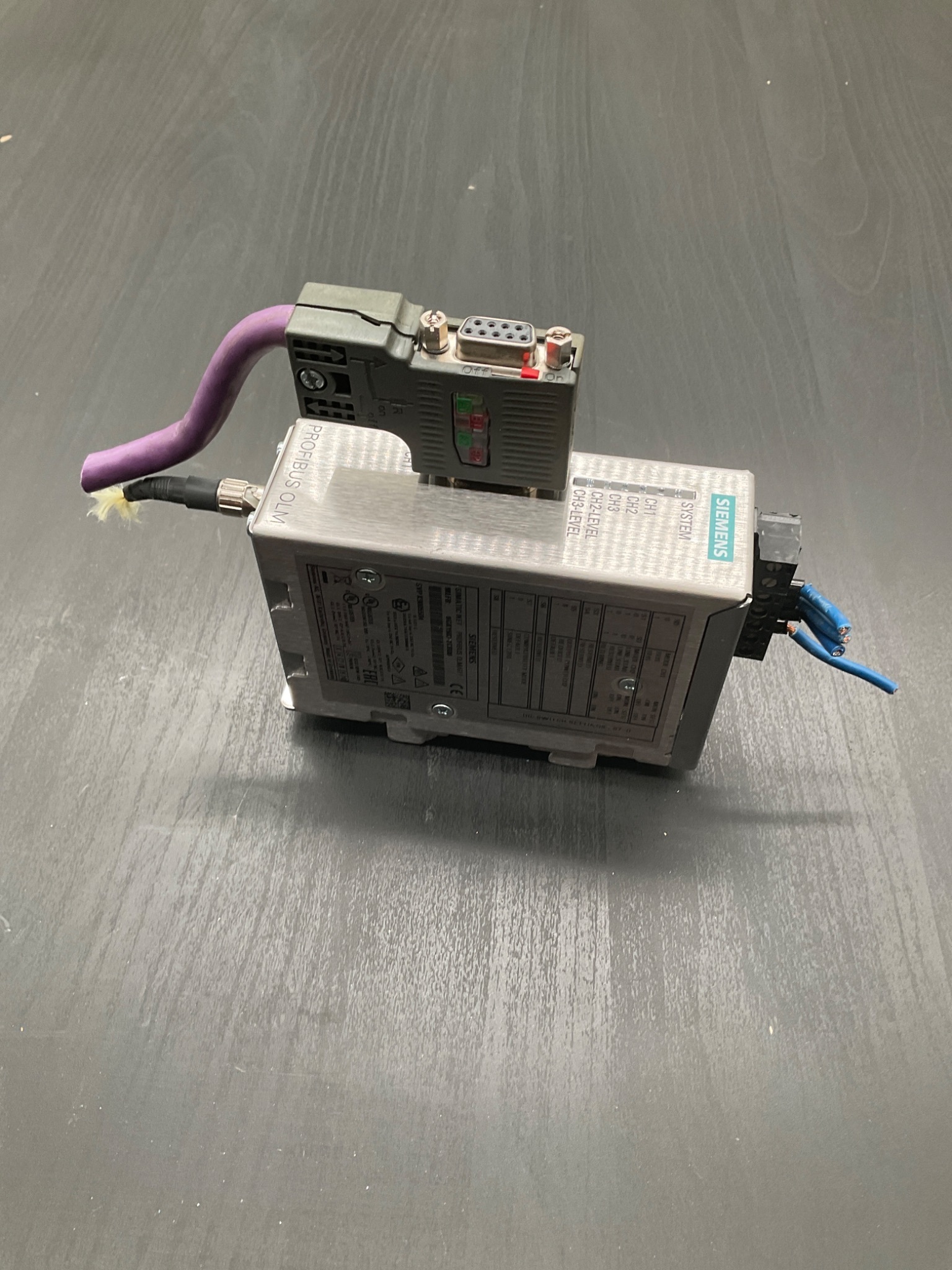 SIEMENS 6GK1503‑ZCB00 SIMATIC NET PROFIBUS OLM/G11 Fiber Optic Module USED 1
