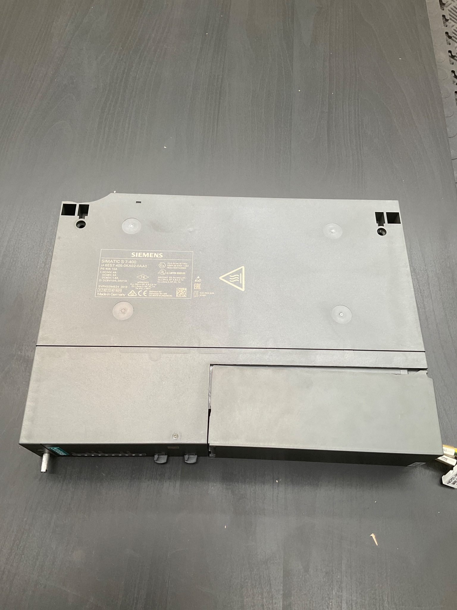 SIEMENS 6ES7405‑0KA02‑0AA0 SIMATIC S7‑400 Power Supply USED 1