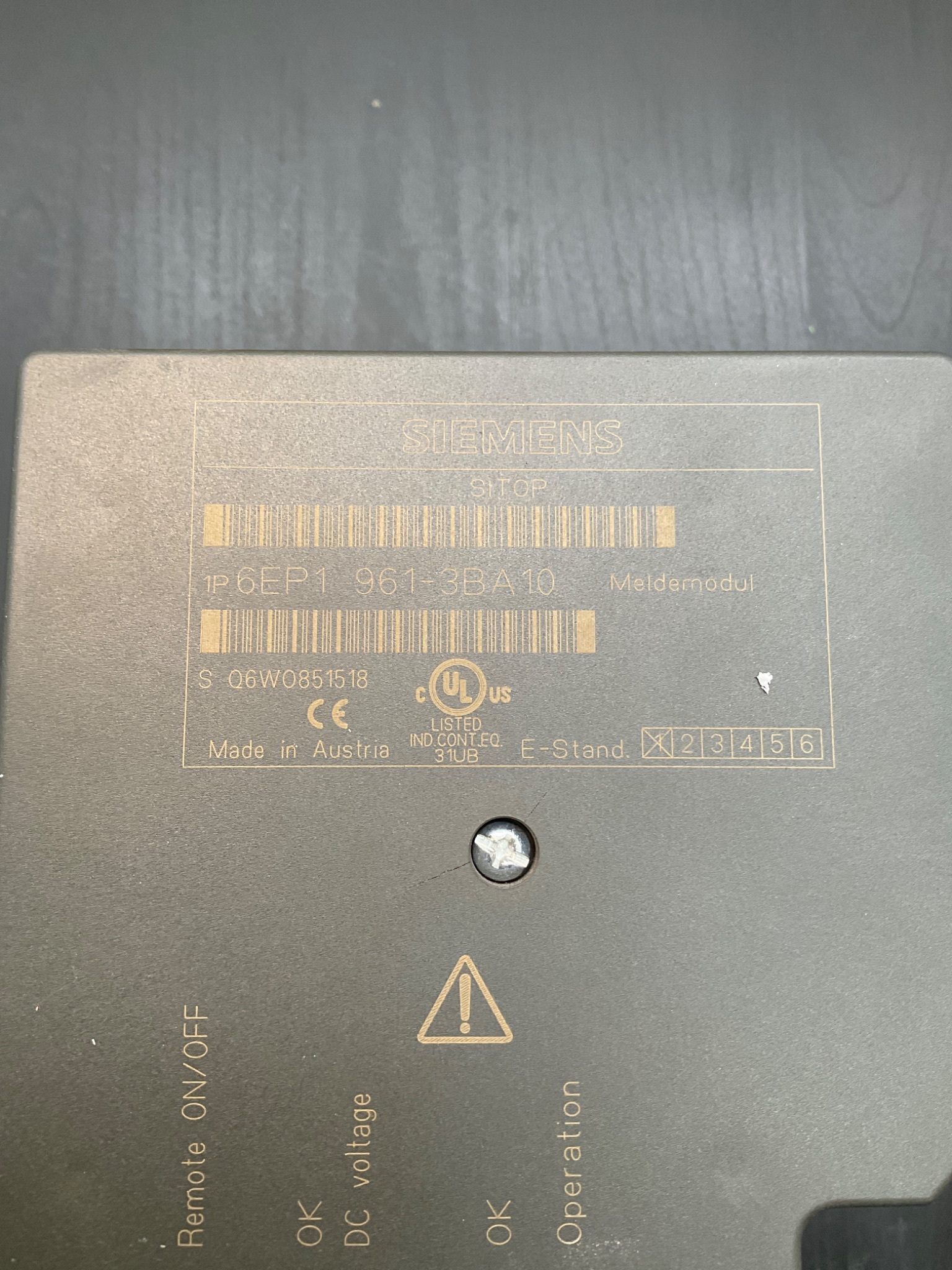 SIEMENS 6EP1436‑3BA00 SITOP Modular Power Supply USED 4