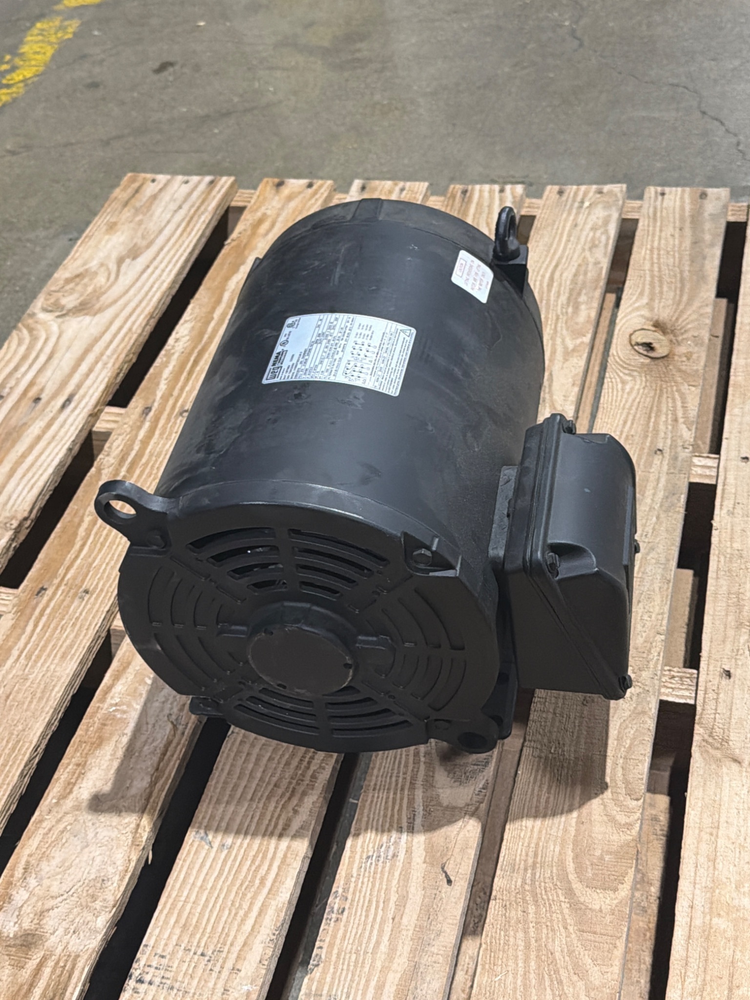 WEG 01036OT3E213JM‑S 10HP 3‑Phase Pump Motor 213/5JM Frame 3535RPM USED 1