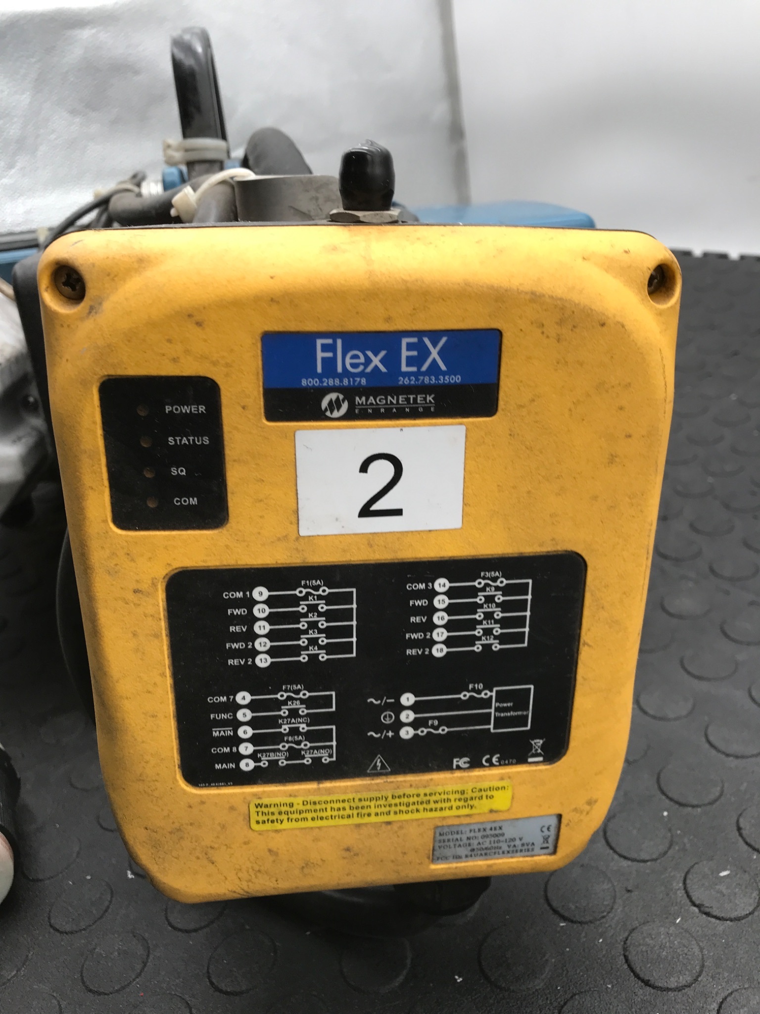 DEMAG DC‑Pro 2 125 1/1 H5 V19.2/4.8 275LBS Chain Hoist USED 4