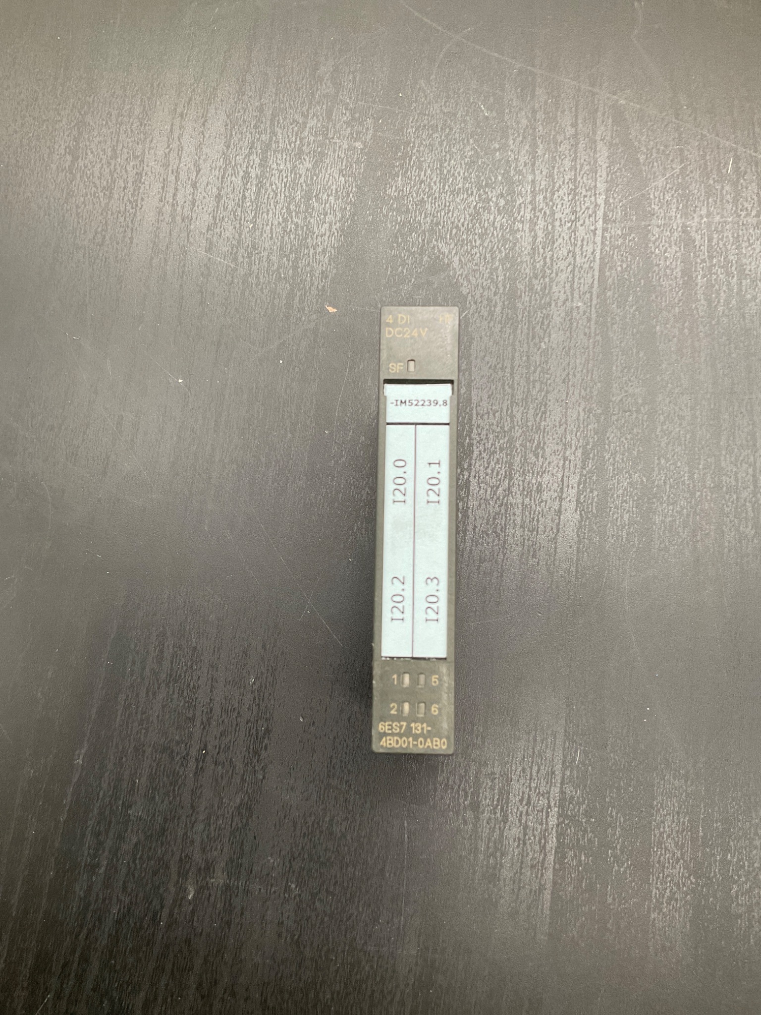 SIEMENS 6ES7131‑4BD01‑0AB0 SIMATIC 4DI 24V Digital Input Module USED 0