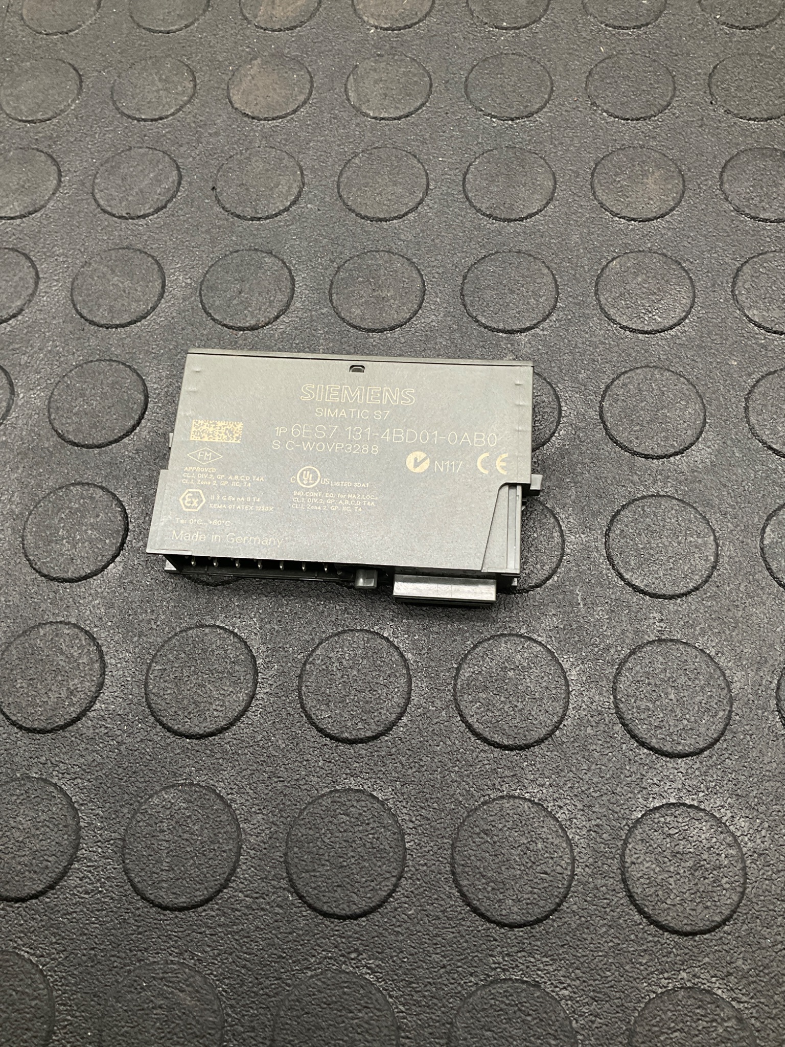 SIEMENS 6ES7131‑4BD01‑0AB0 SIMATIC 4DI 24V Digital Input Module USED 0