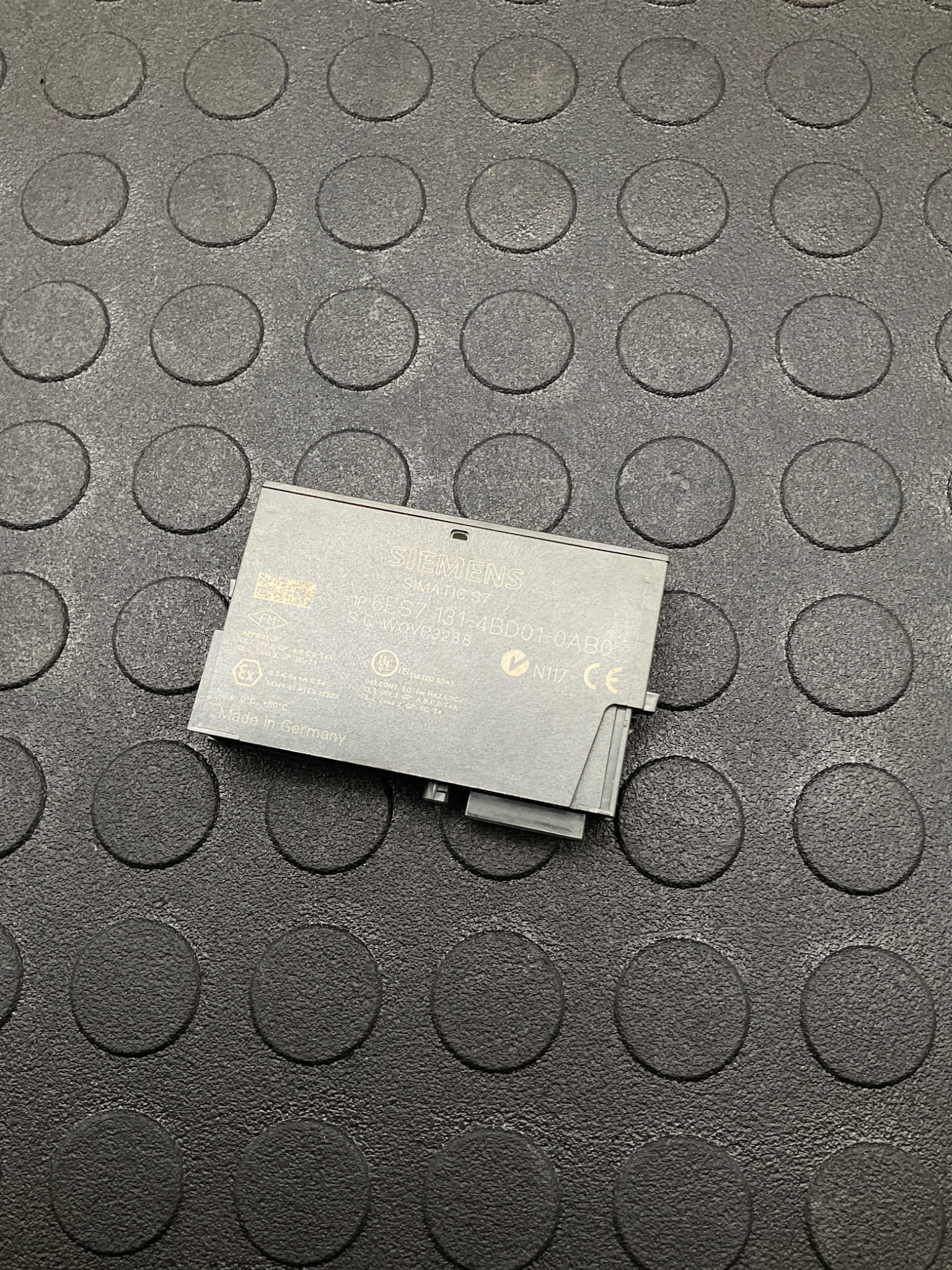 SIEMENS 6ES7131‑4BD01‑0AB0 SIMATIC 4DI 24V Digital Input Module USED 4