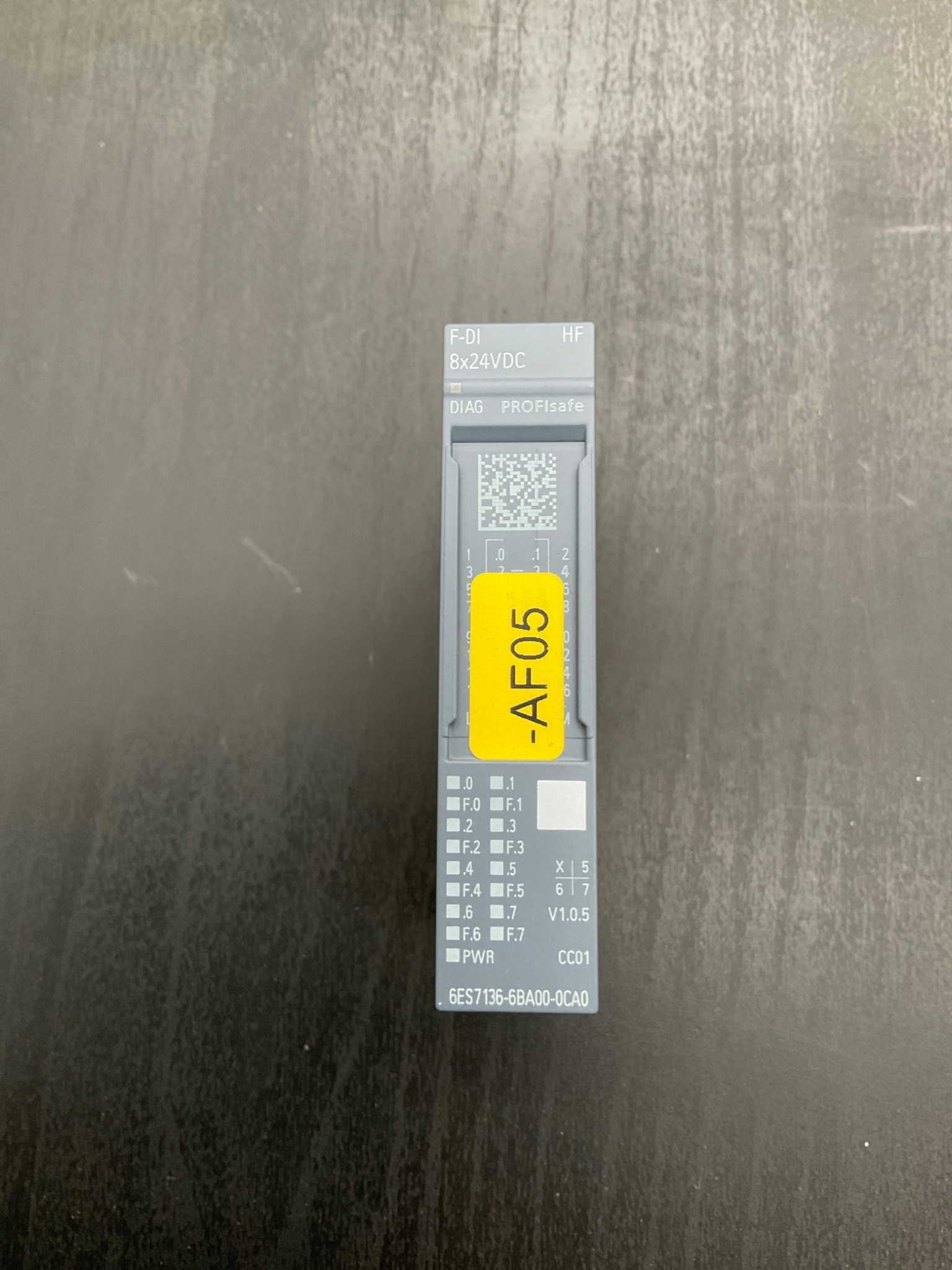 SIEMENS 6ES7136‑6BA00‑0CA0 ET 200SP F‑DI 8x24VDC Digital Input Module USED 0