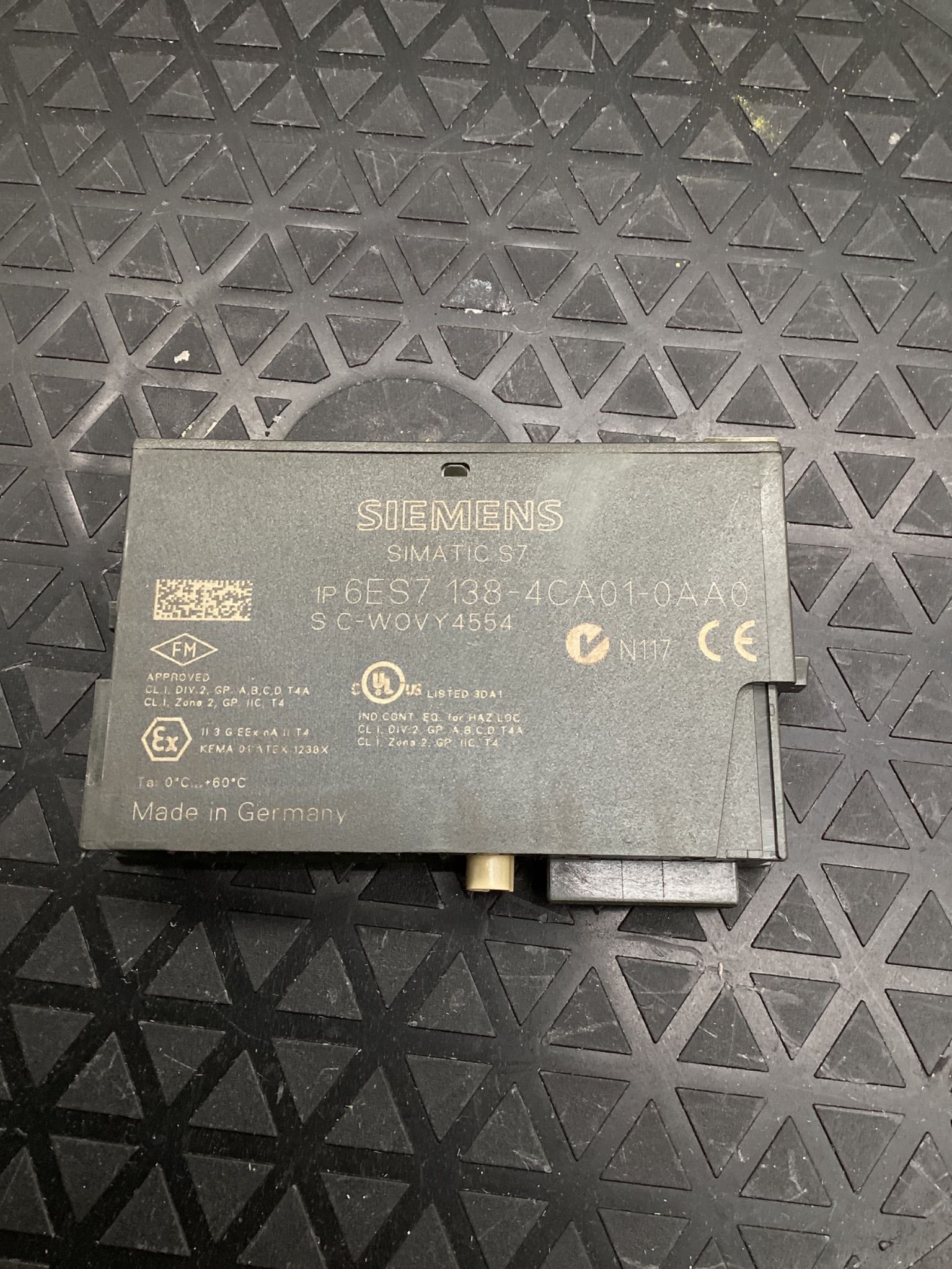 SIEMENS 6ES7138‑4CA01‑0AA0 SIMATIC DP PM‑E 24VDC Power Module USED 1