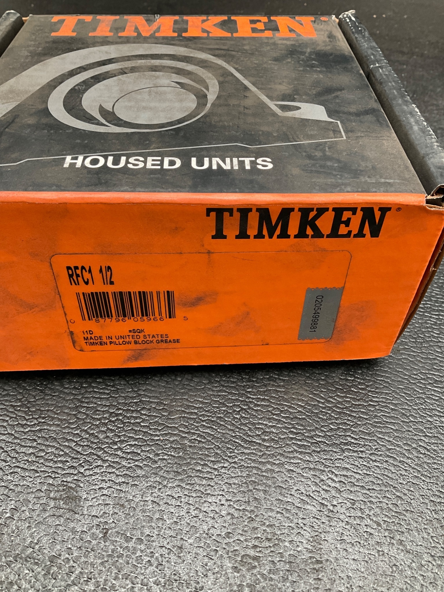 TIMKEN RFC1 1/2 Piloted Round Flange Bearing Unit 1-1/2" Bore NEW 2